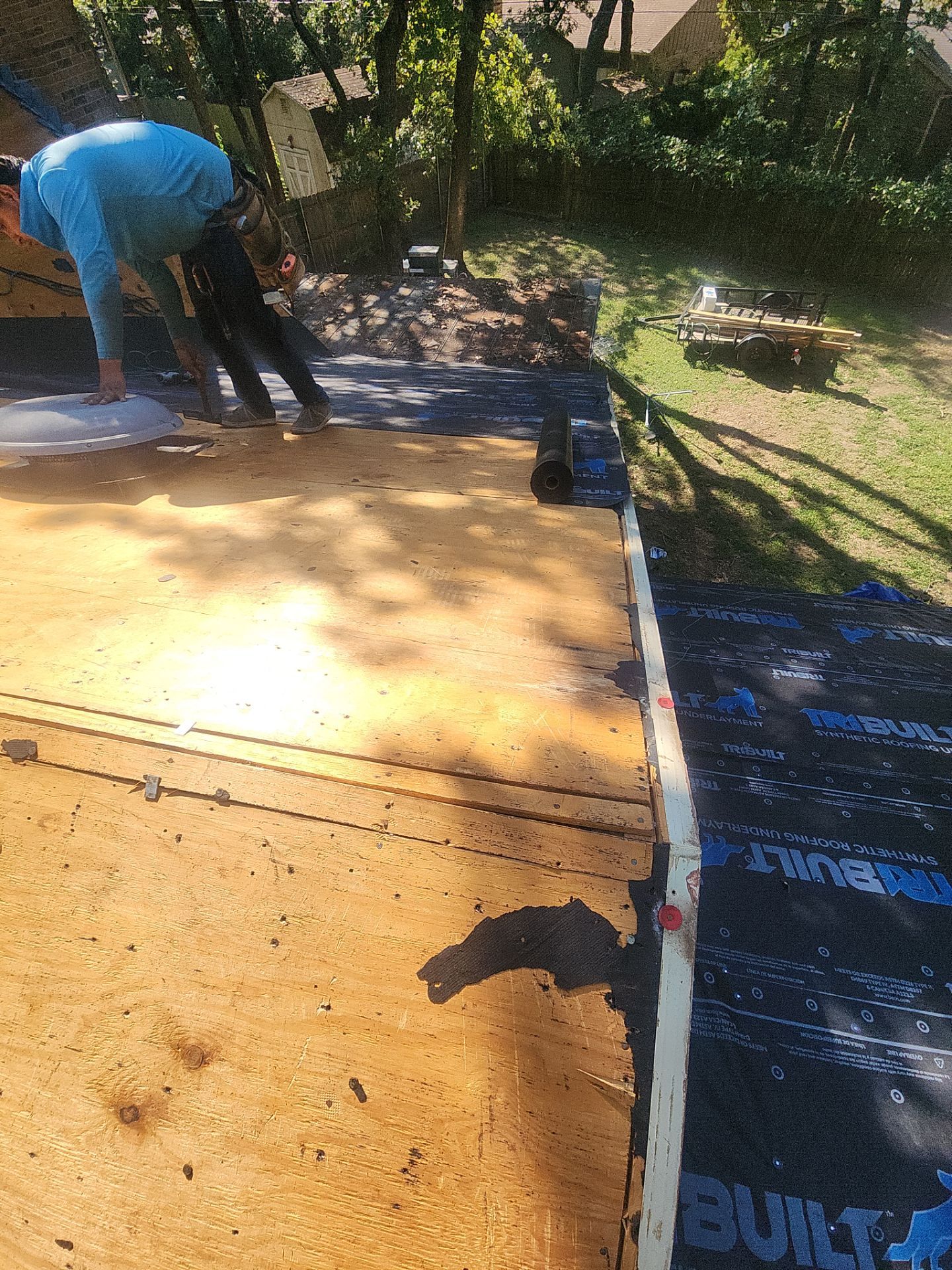 Project in Azle by Lonestar Roofing and Restoration LLC.