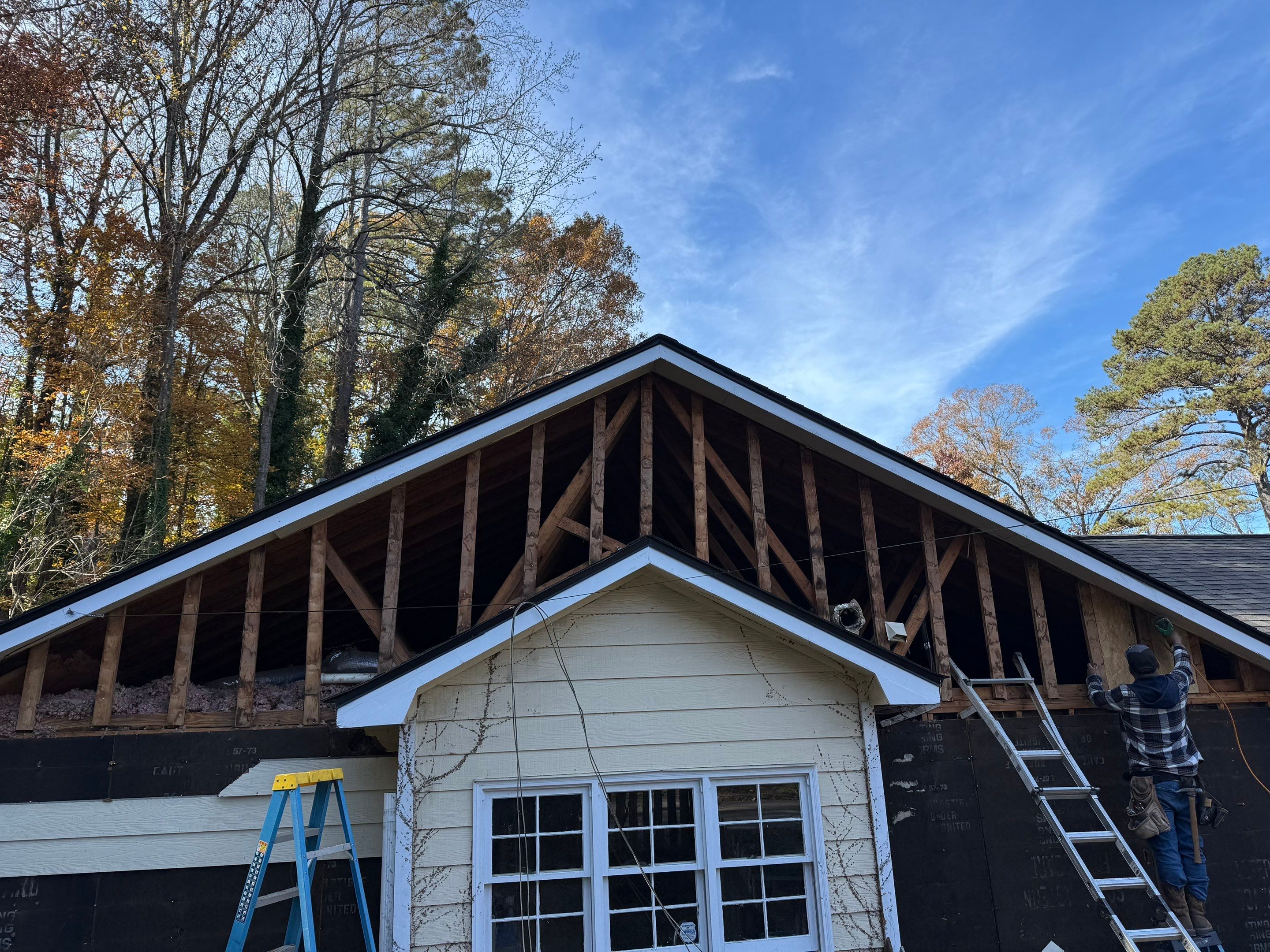 Norcross Exterior Remodel With New Lap Siding and Window Installation by Swift Home Renovations