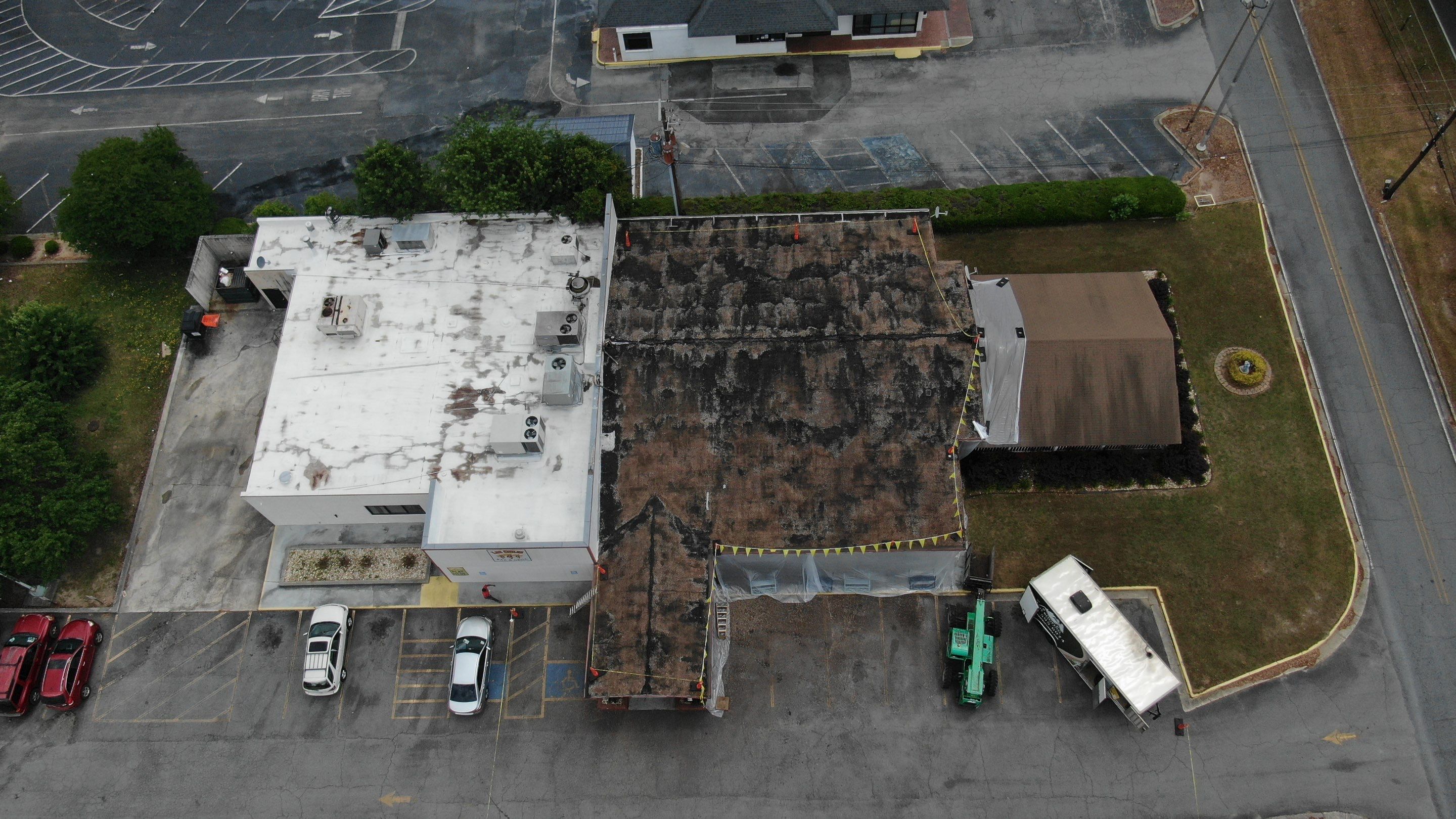 Seamless Spray Foam Roof System  using General Coatings Ultra-Thane 230 HFO 2.8Lb Polyurethane Foam by CTE Roofing and Insulation 