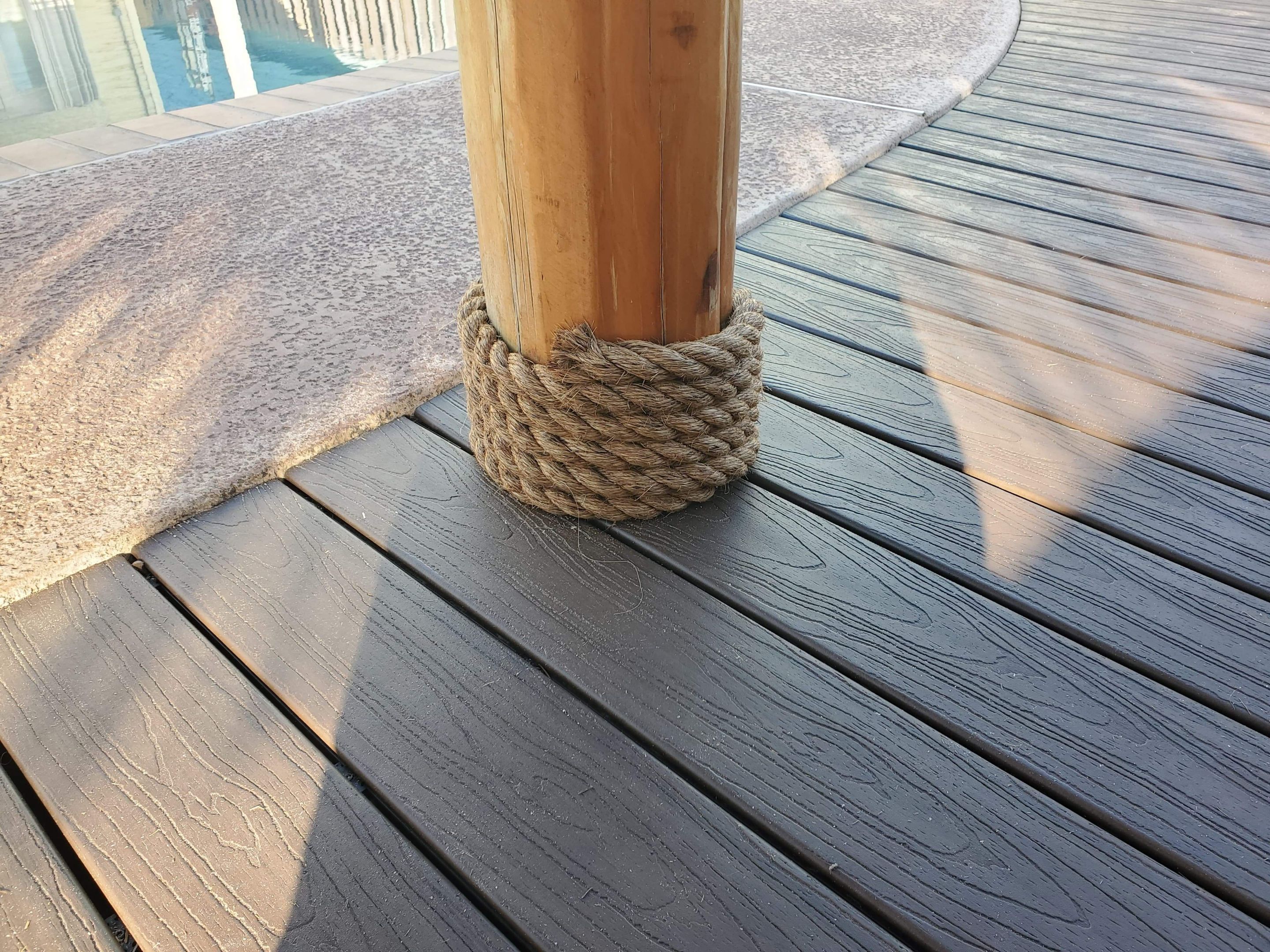 Poolside paradise by Bayfront Roofing and Construction