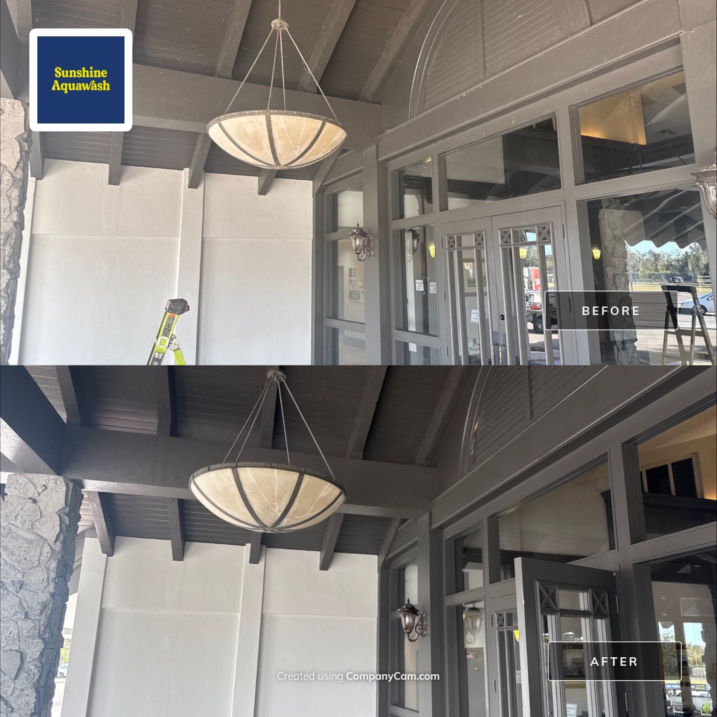 Commercial Entrance Cleaning at The Club at River Wilderness – Parrish, FL by Sunshine AquaWash