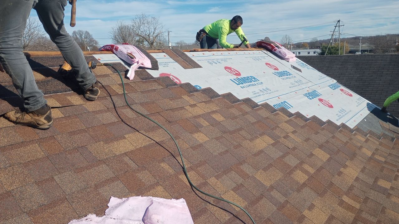 Residential Roofing Installation using Performance Shingles by Mr. Roofer