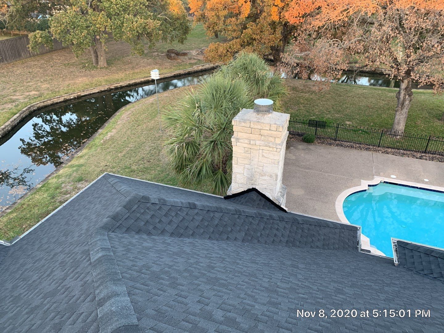 Huge Estate - Residential Roofing Installation using GAF Timberline HDZ Shingle System by First United Roofing & Construction