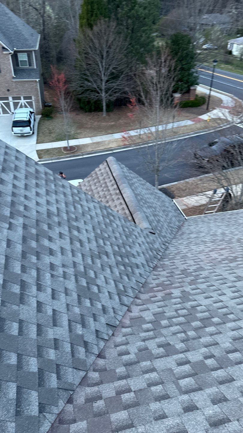 Buford, GA Roof Replacement GAF Timberline HDZ Weathered Wood by Reset Roofing