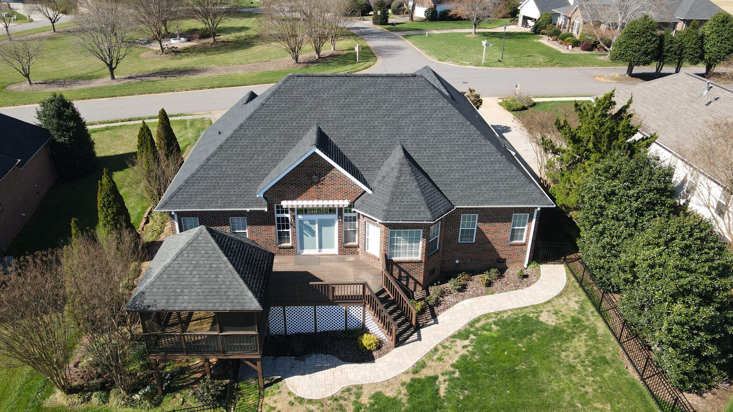 Residential Roofing Installation using GAF Timberline HDZ Charcoal by RISE Roofing & Restoration, LLC