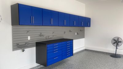 Rob M. add cabinets and wall storage to his garage!