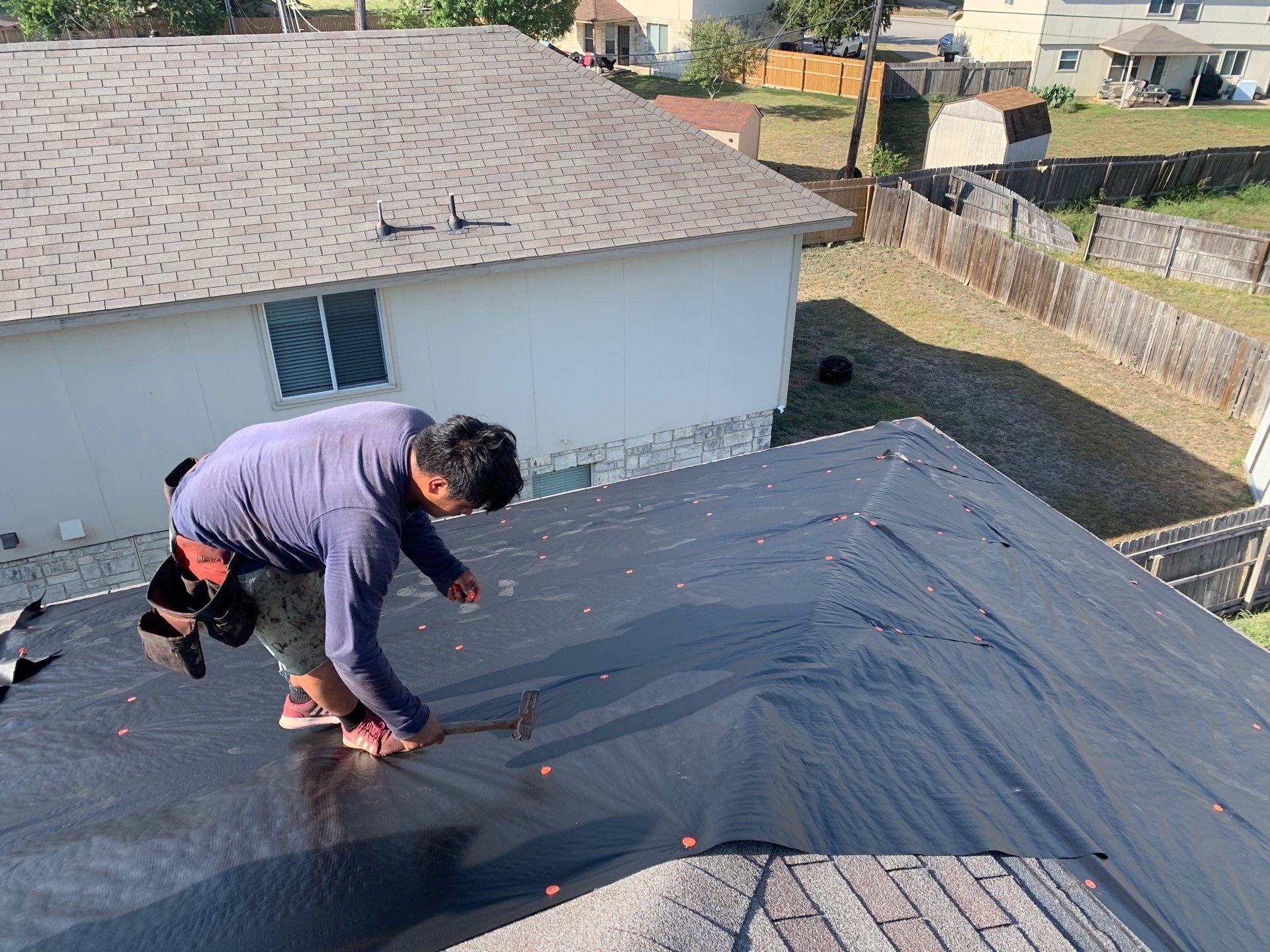 Storm Damage Restoration and Comprehensive Roof Replacement in Killeen by Caliber Restoration LLC