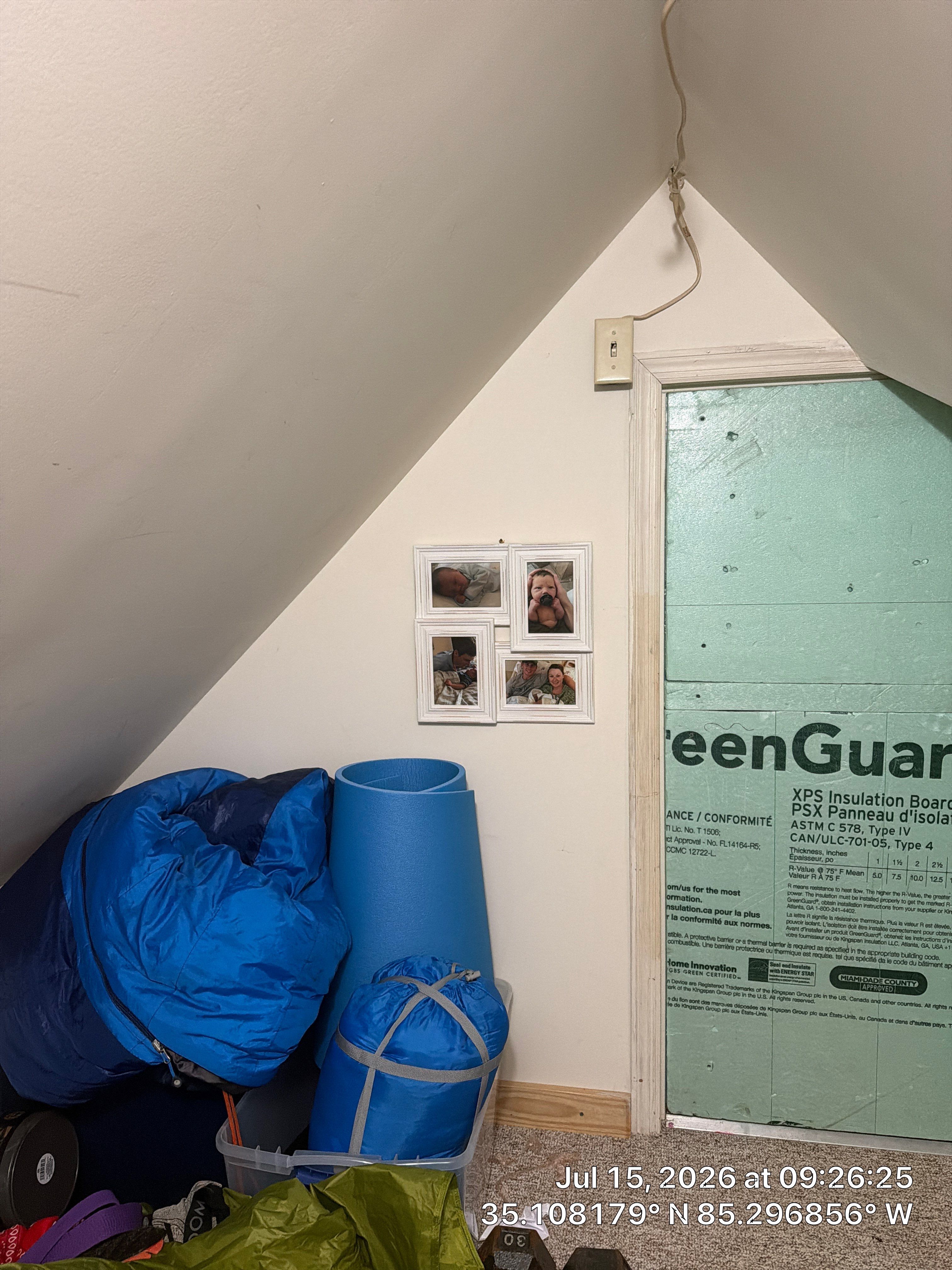 Rigid Foam Insulation Board Installation for Chattanooga Attic Space by CompanyCam Sales Demo