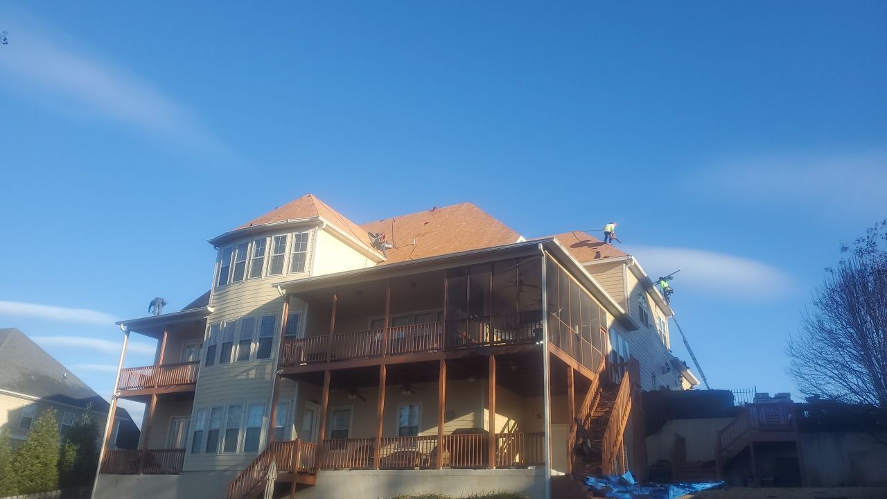 Residential Roofing Installation using Owens Corning by Inspector Roofing and Restoration