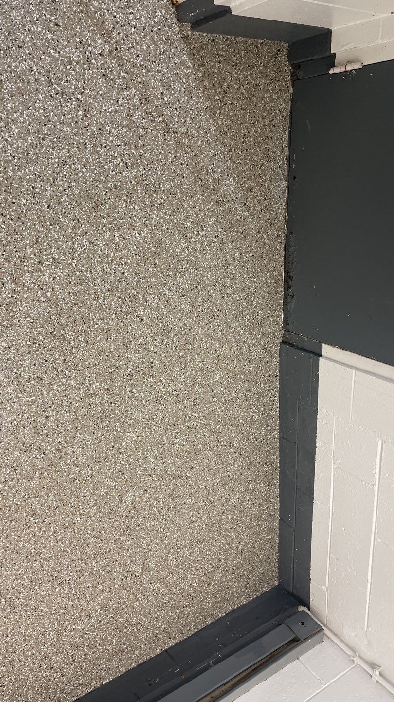 Park Restroom Floors using Pebble Beach by Your1DayFloor.com