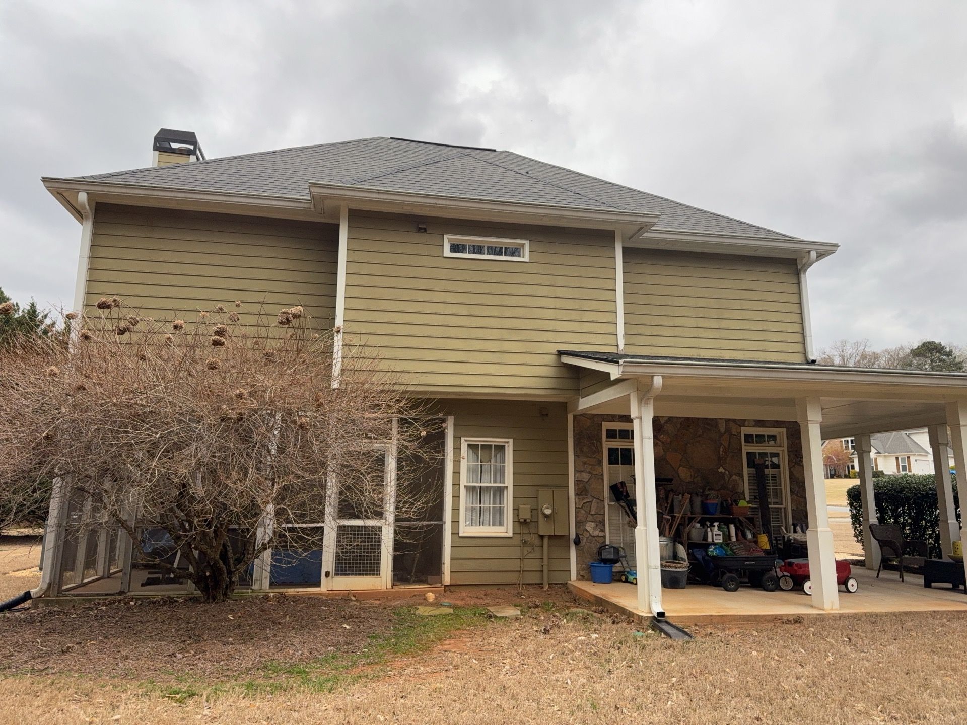 Full Siding Replacement and Exterior Painting in Alpharetta, GA by Nelson Exteriors 