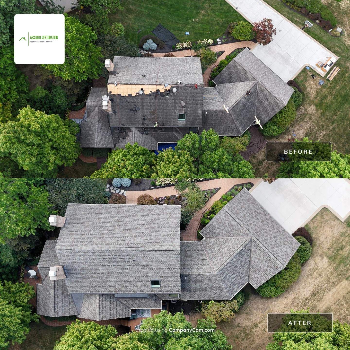 Certainteed Belmont Weathered Wood by Assured Restoration