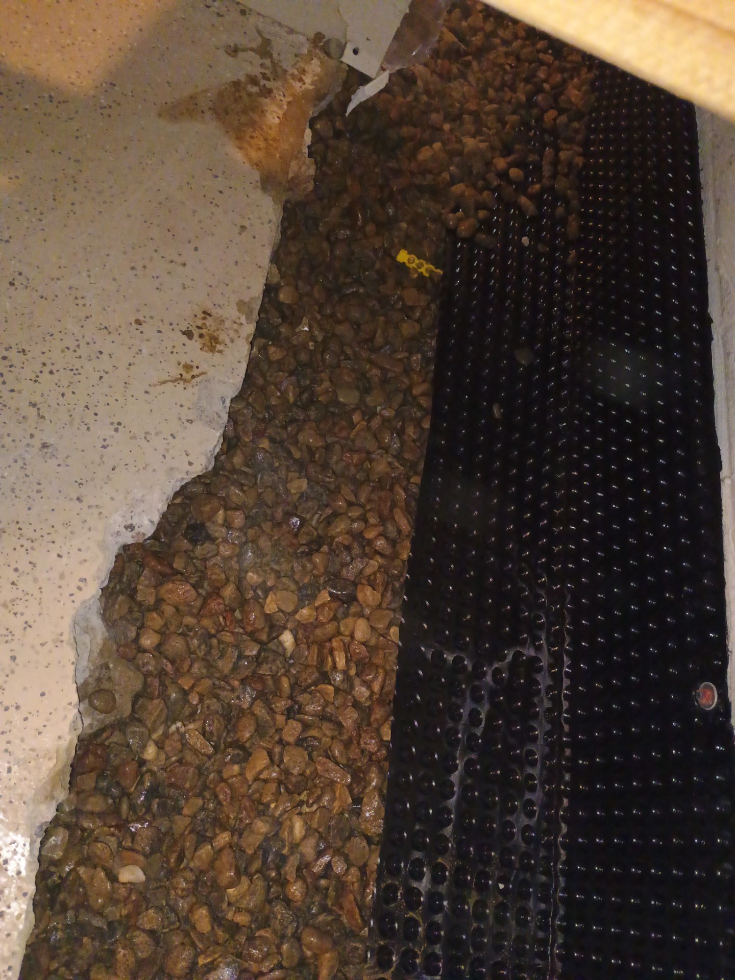 Drain tile for Kael in New Brighton by Waterproofing Northeast