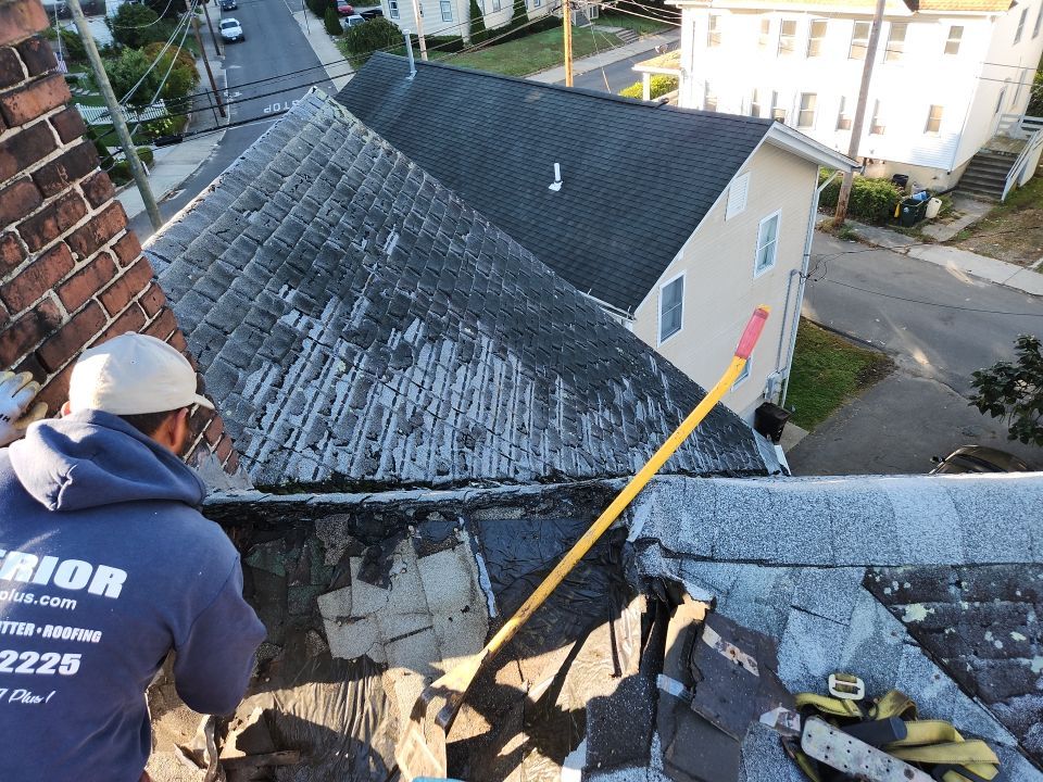 Residential Roofing Installation using Owens Corning TruDefinition by A Plus Exterior