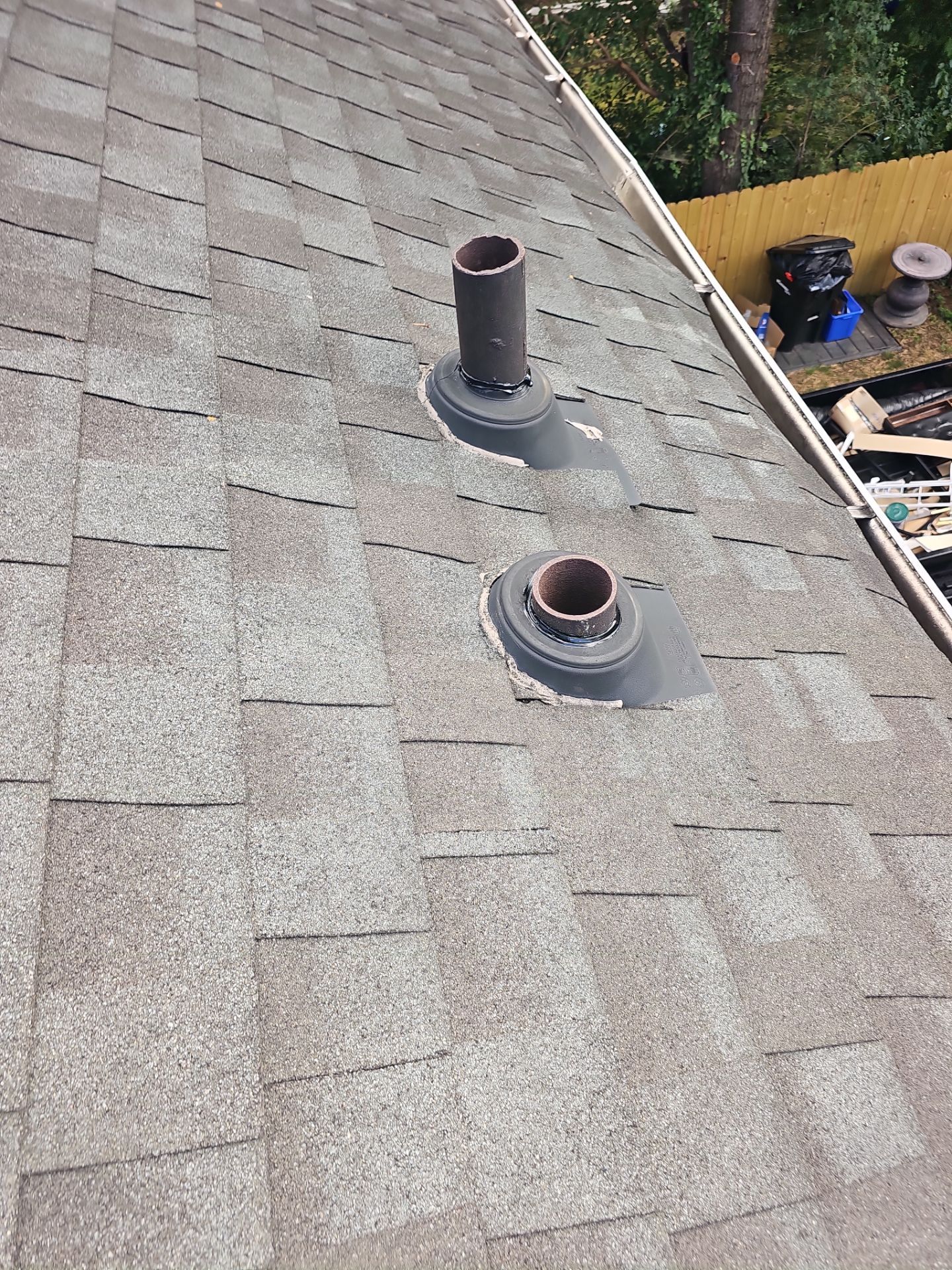 Roof Repair - Chimney and Vent Flashing by Winchester Roofing
