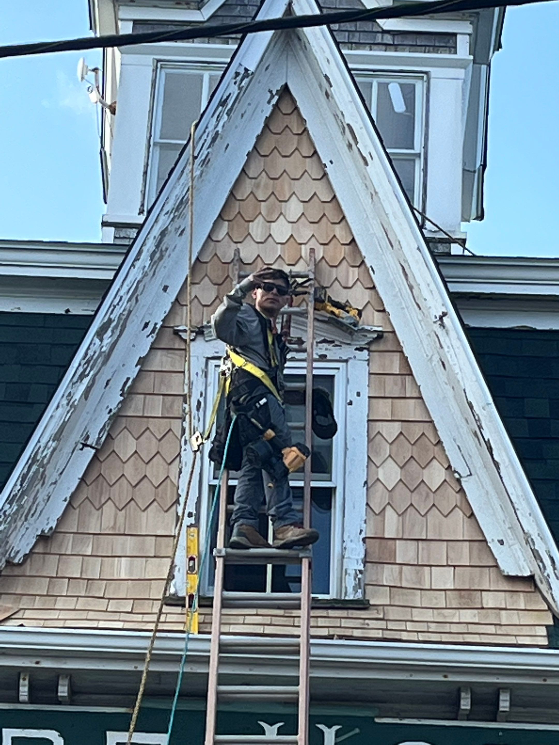 Block Island Beach House Hotel (The Surf) - Roof Restoration by Rinaldi Brothers