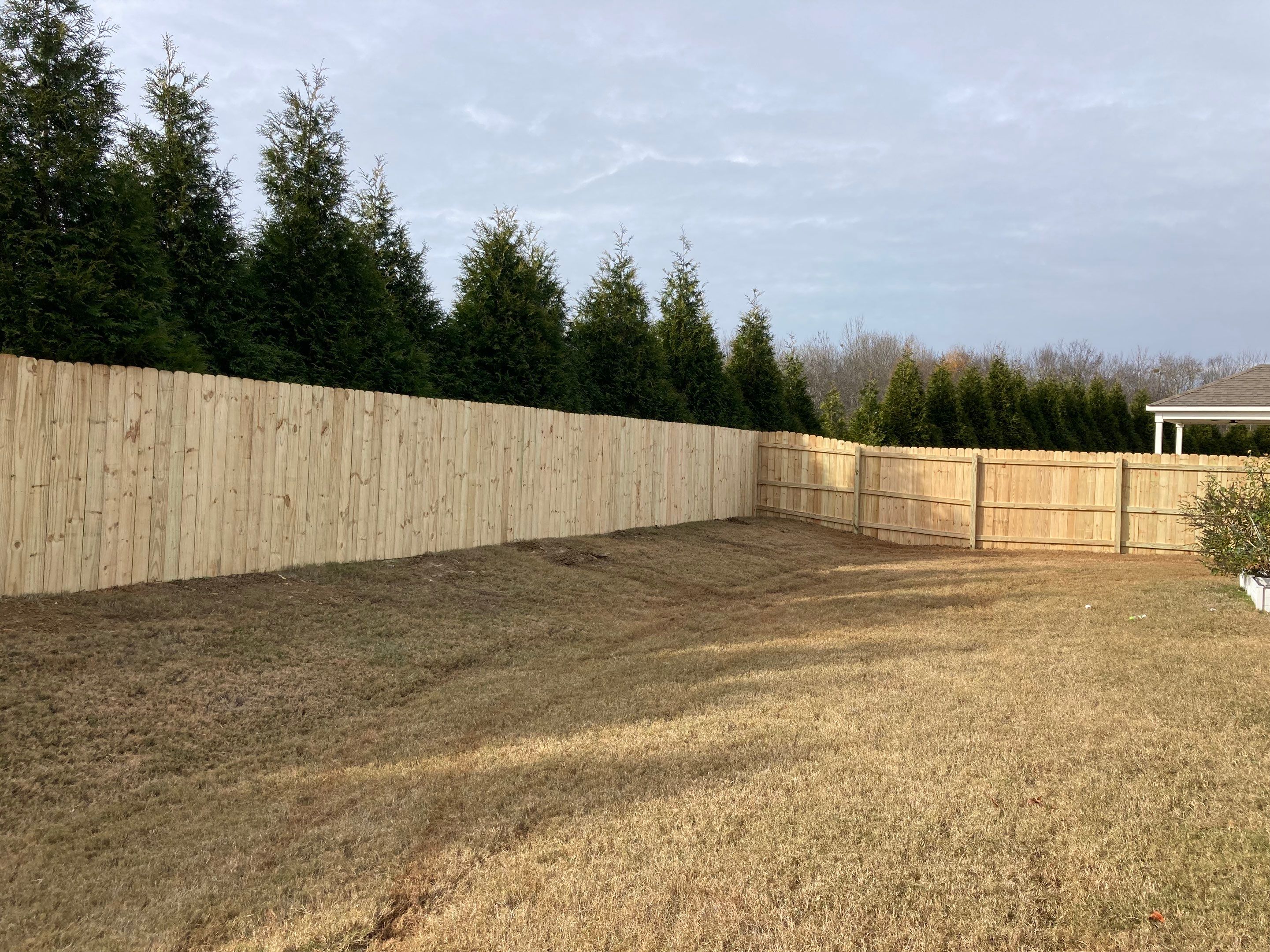 Tannehill Privacy Fence by Pillar and Pine
