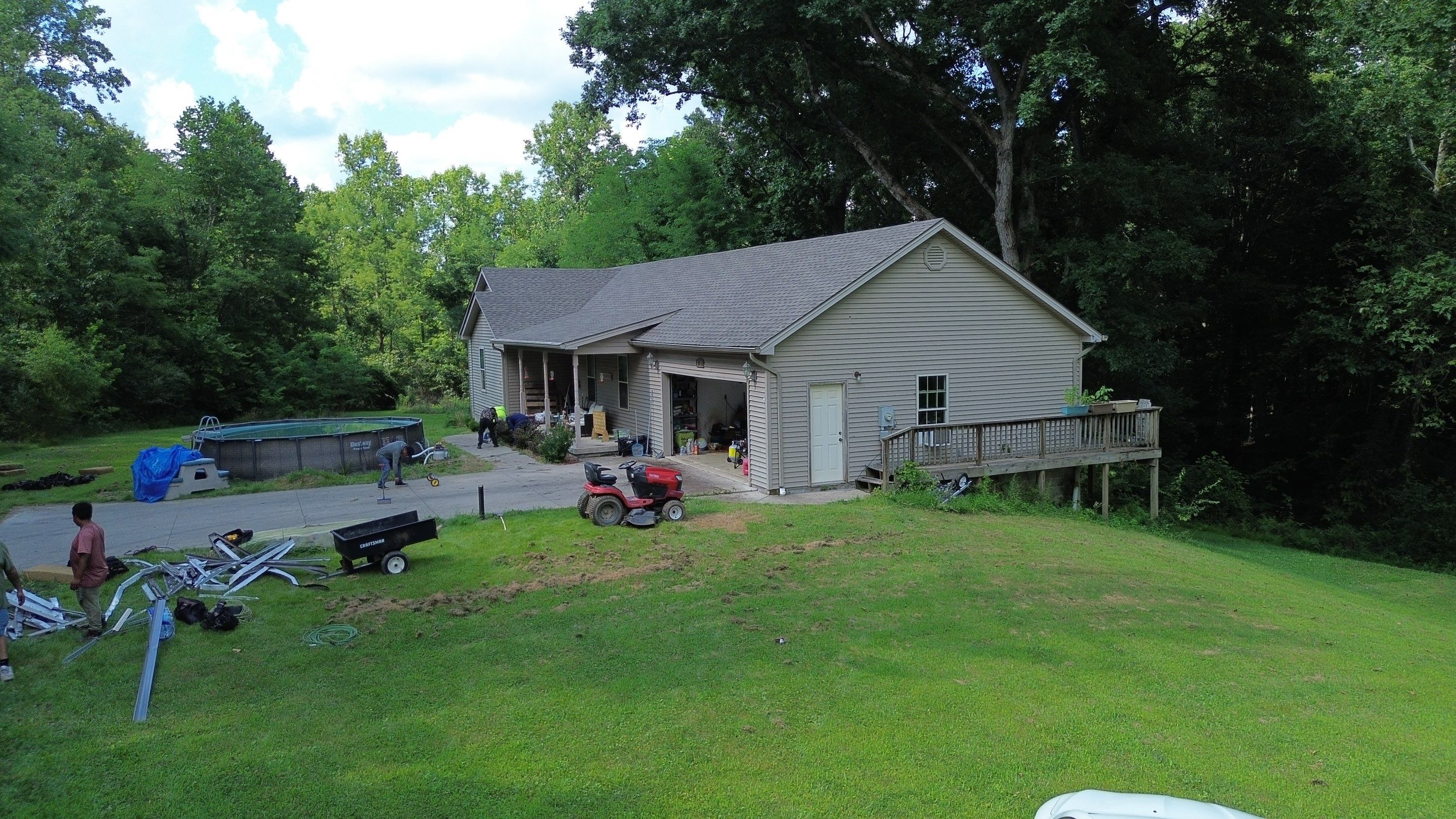 Project in Columbus by Moss Roofing