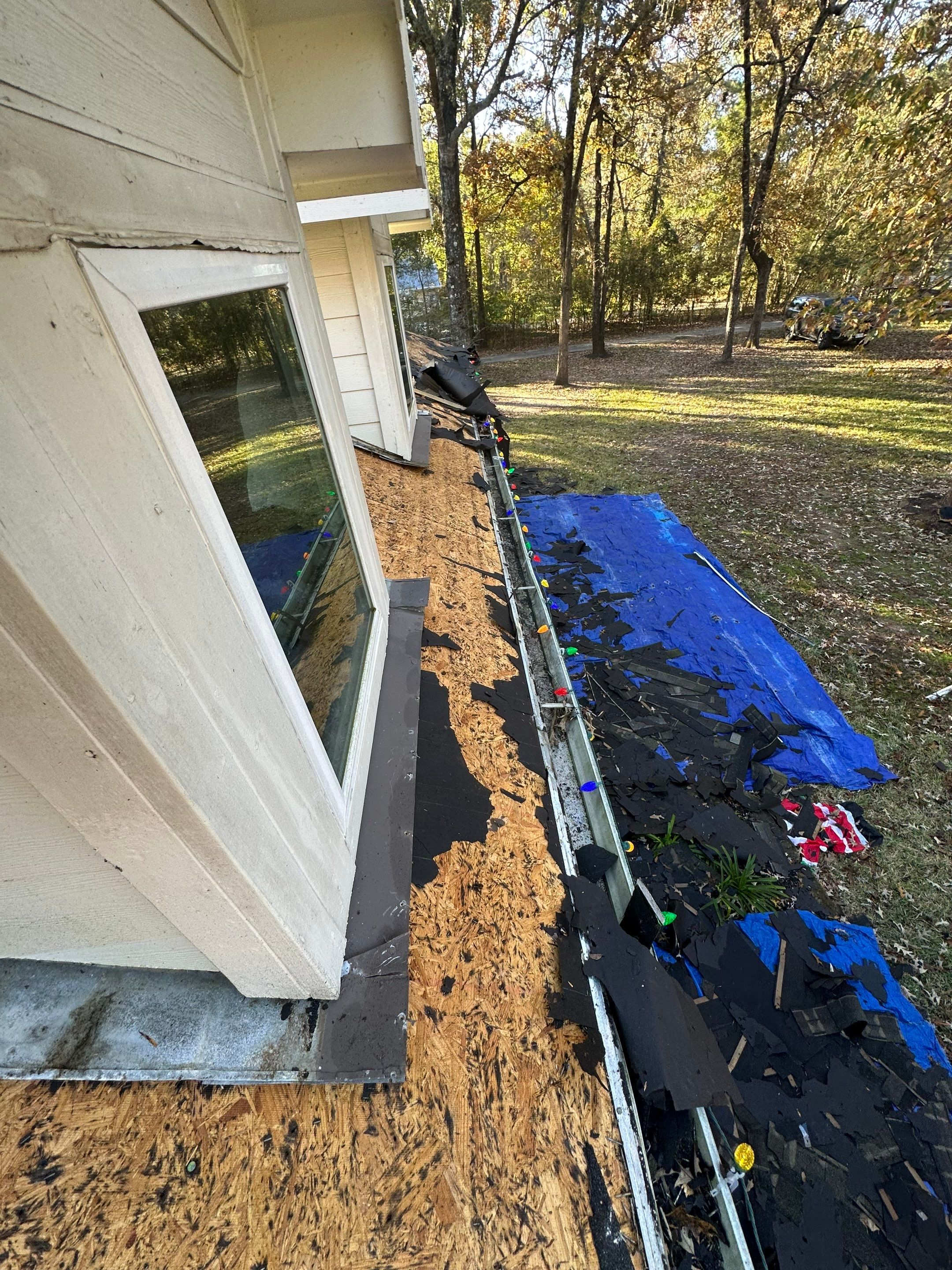 Residential Roofing Installation using GAF Timberline HDZ in Montgomery by Core Four Roofing