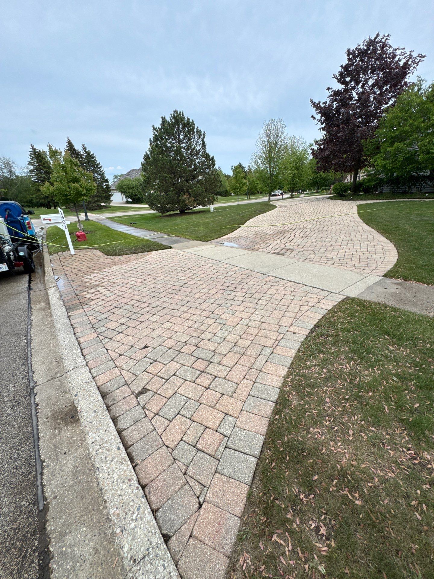 Project in Libertyville by Simmons Power & Soft Washing