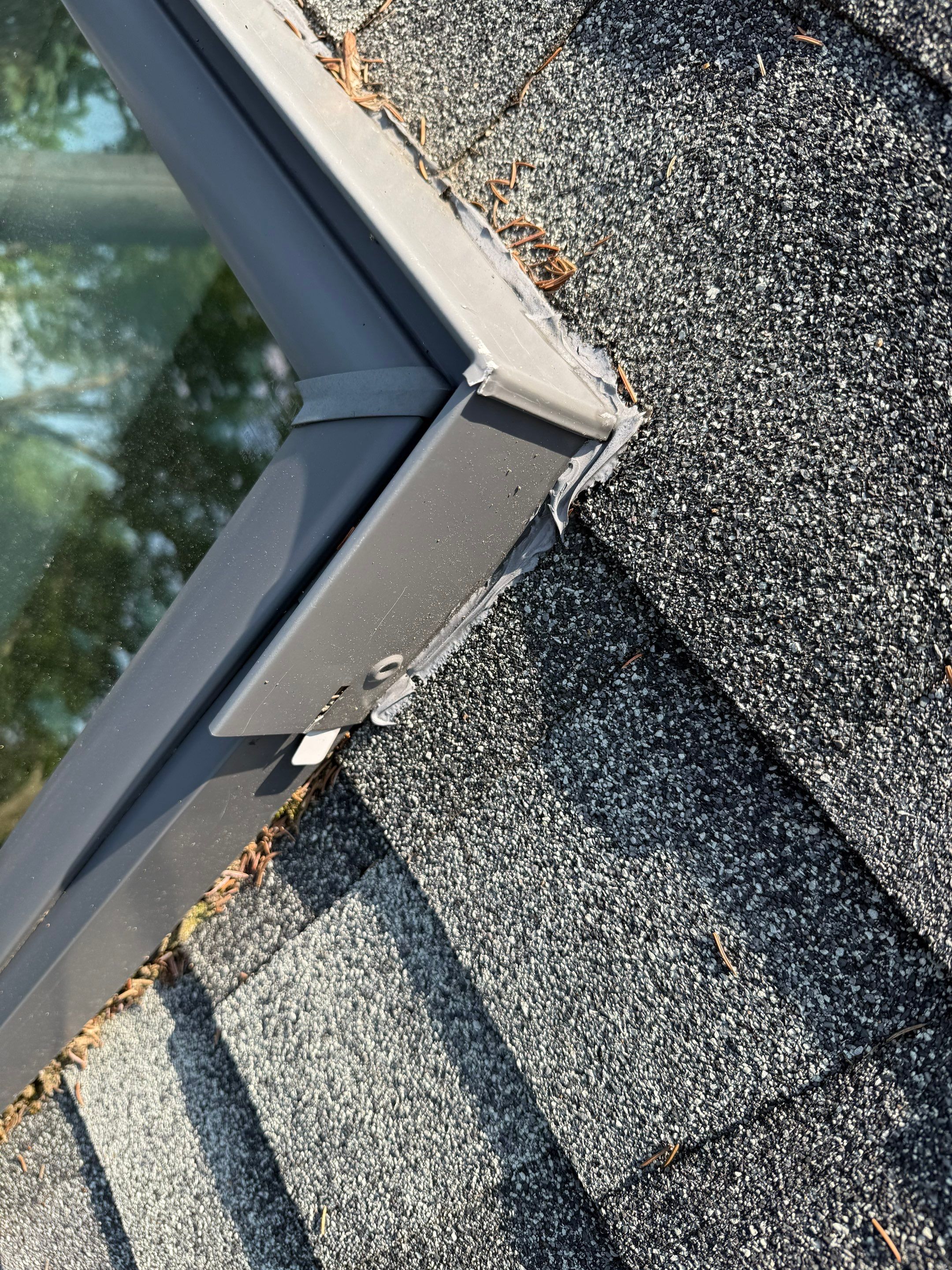 Skylight Leak Repair & Interior Restoration by Mighty Dog Roofing of Greater Middlesex County
