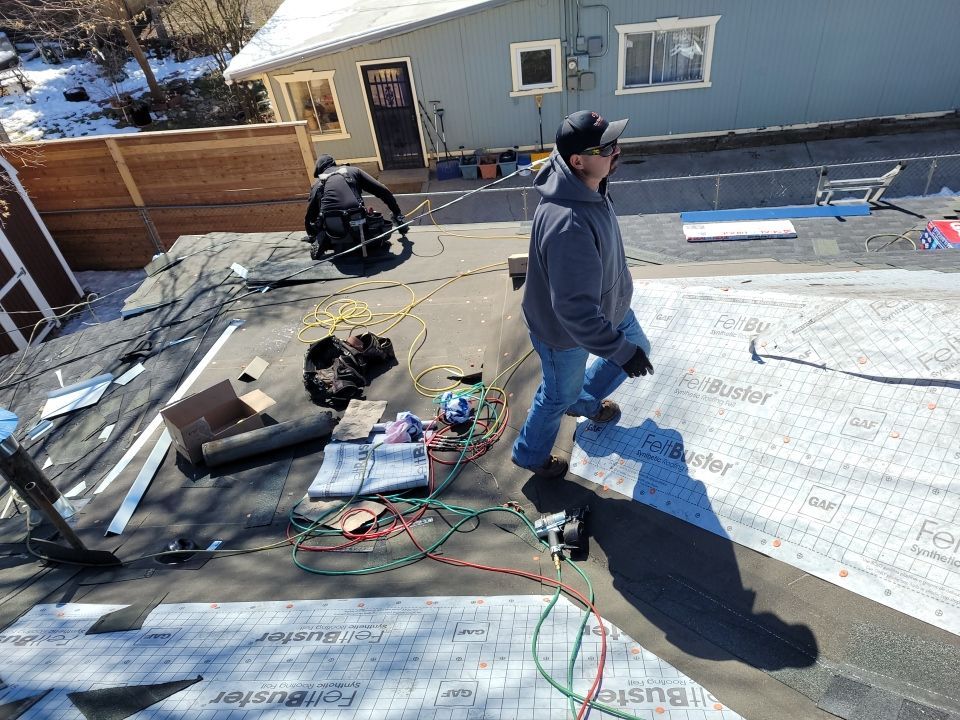 Residential Roofing Installation using GAF Timberline HDZ - Lifetime Shingle by The Roof Doctor
