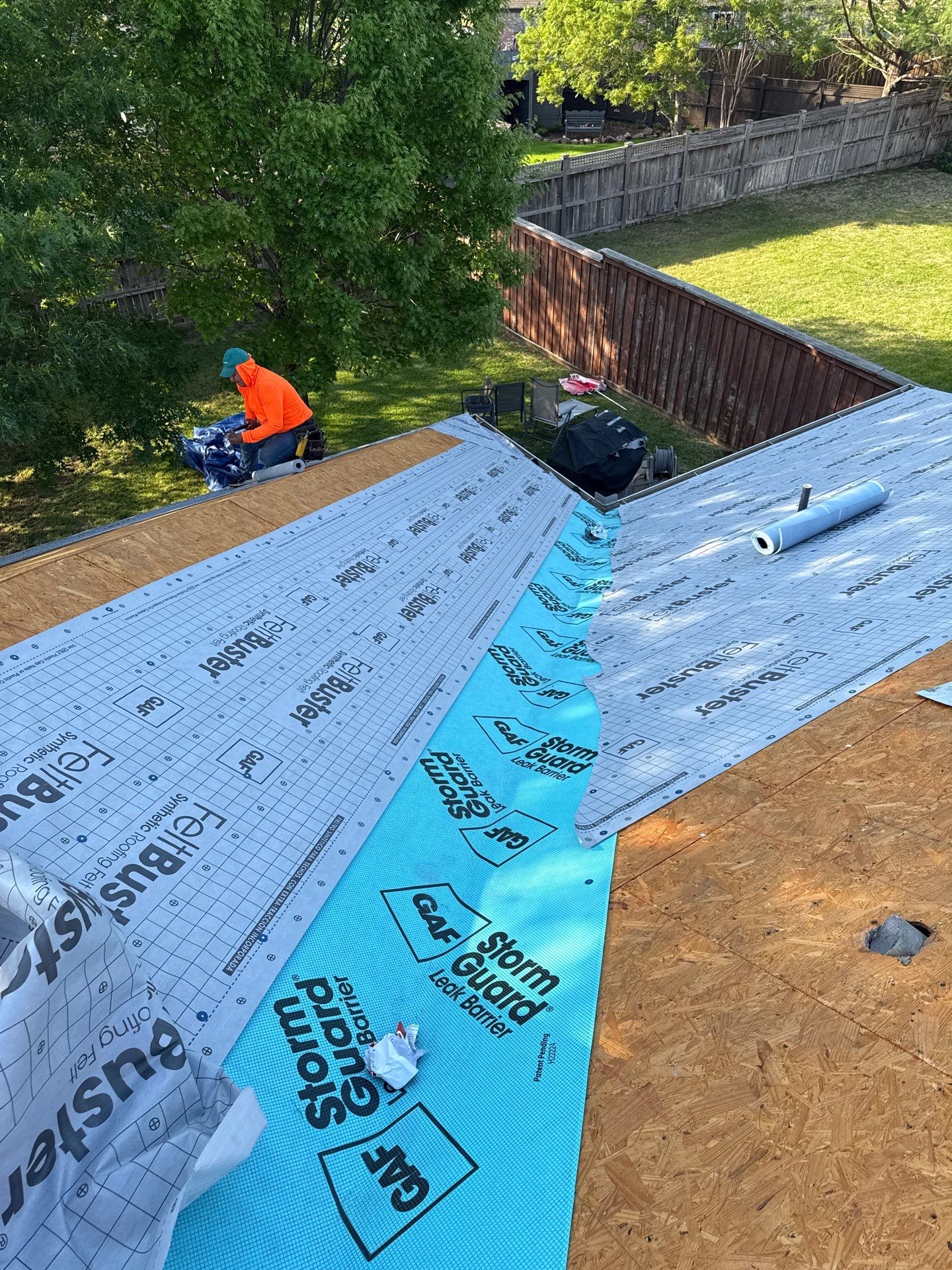 Project in Lewisville  by Zeus Exteriors