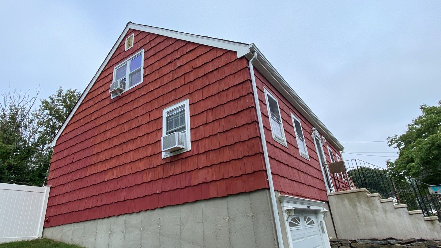 Siding Installation using Royal Building Products Rustic Red by A Plus Exterior