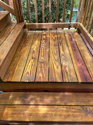 Deck using Wood Sealant