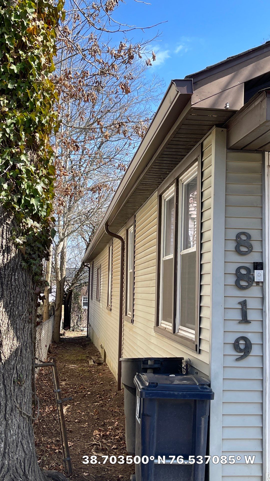 Gutter and roof replacement by Window Depot of Annapolis