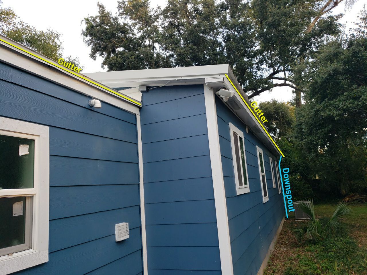 Gutter Installation using K-Style Gutters by Gutter Professors
