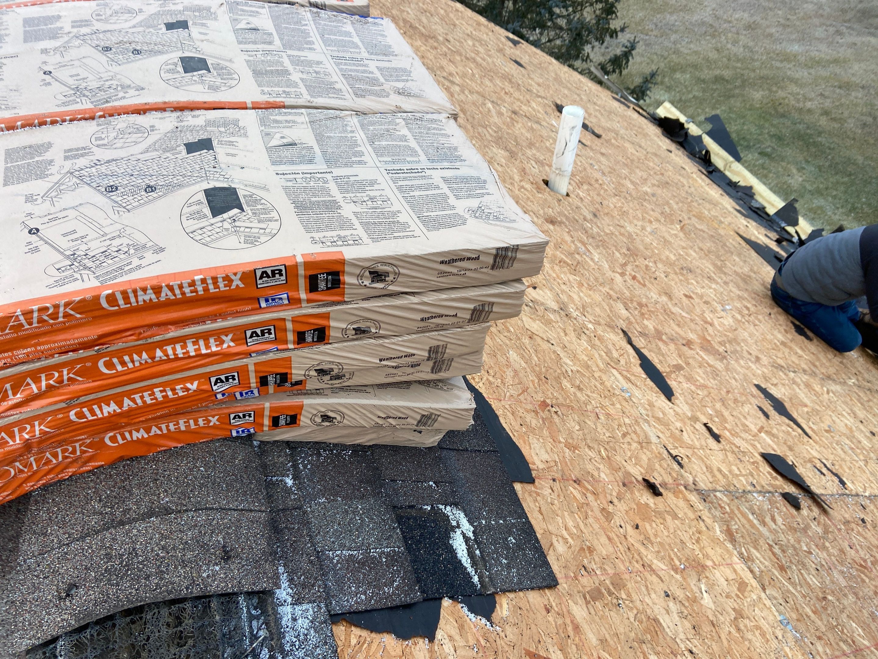 Roof Replacement using CertainTeed Landmark Pro by 180 Contractors