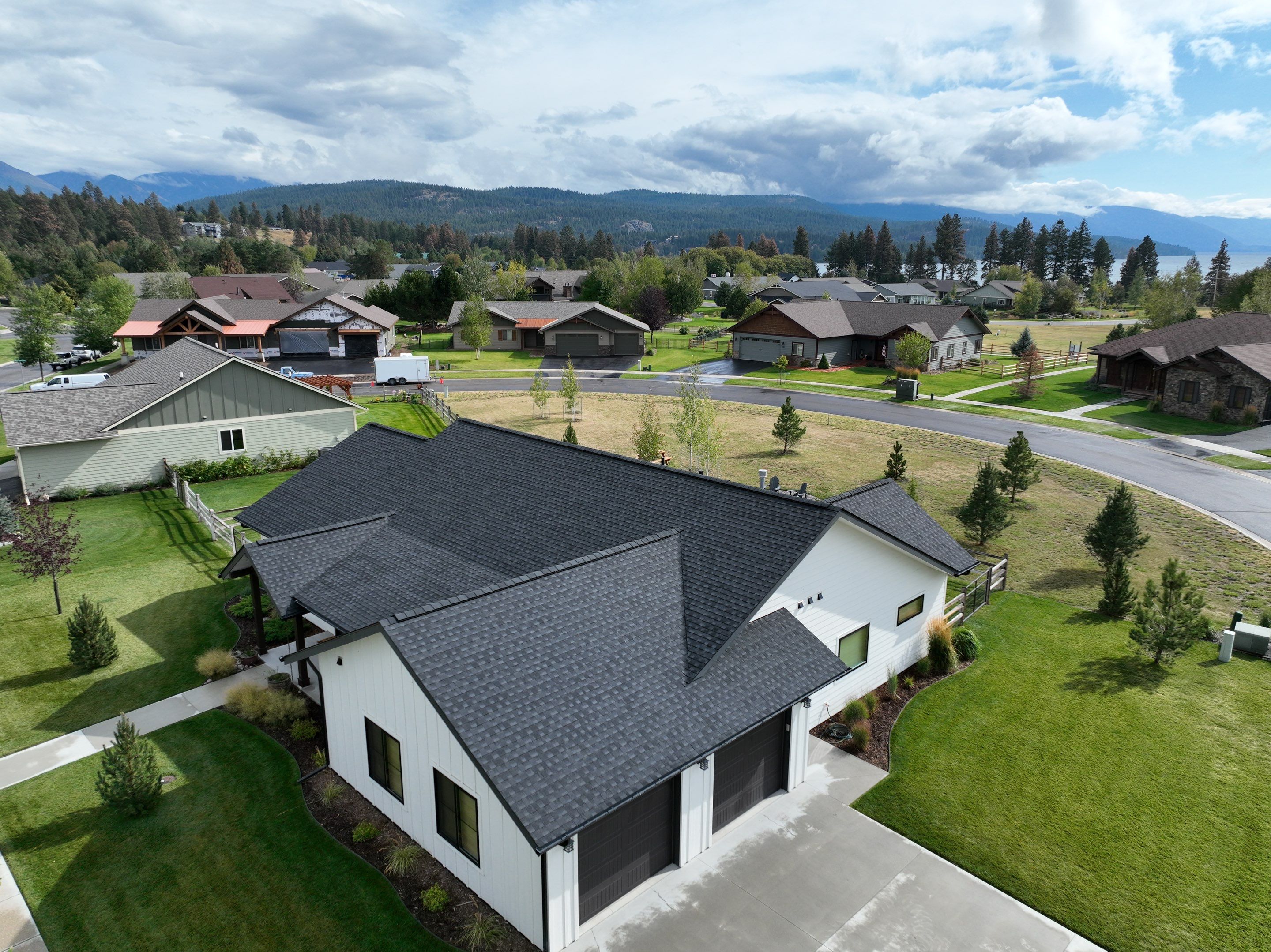 GAF Timberline HDZ - Charcoal by Montana Roofing Solutions