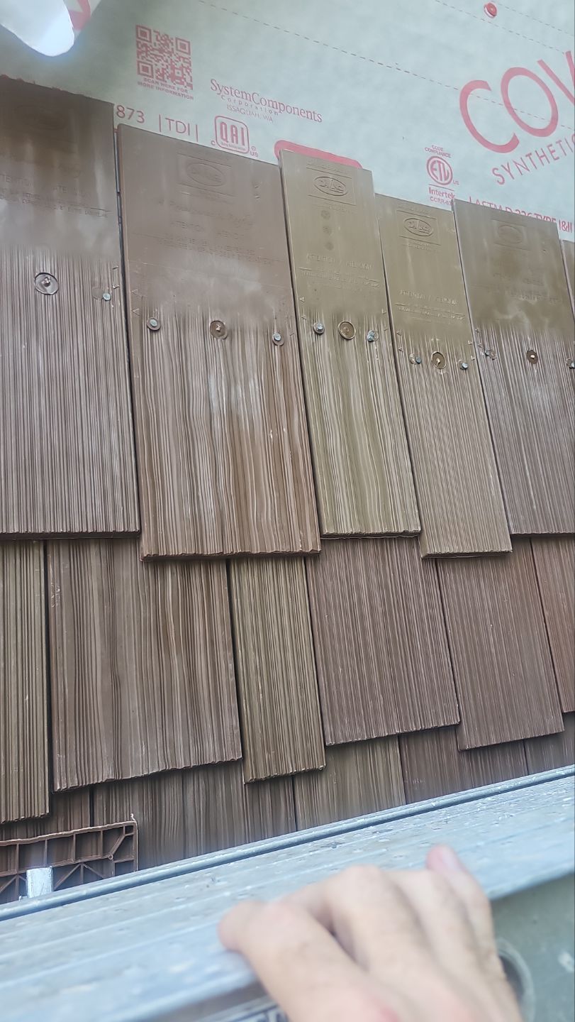 Gable Ends in Lake Highlands - DaVinci Shakes by Bert Roofing Inc