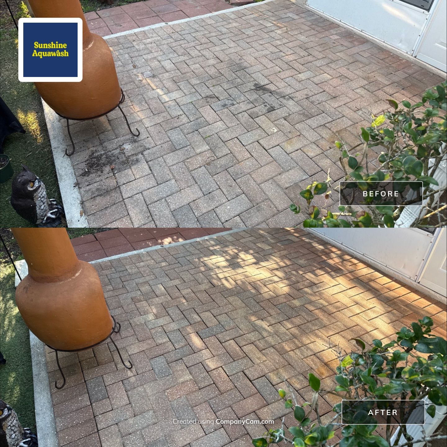 Paver Patio, Driveway & Sidewalk Cleaning in Terra Ceia, FL – Captain’s Court Condos by Sunshine AquaWash