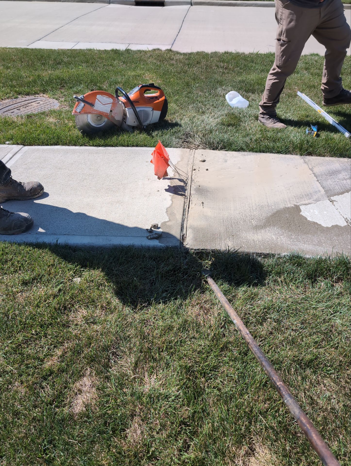 Medina Concrete Leveling by Beck Restoration Management Group
