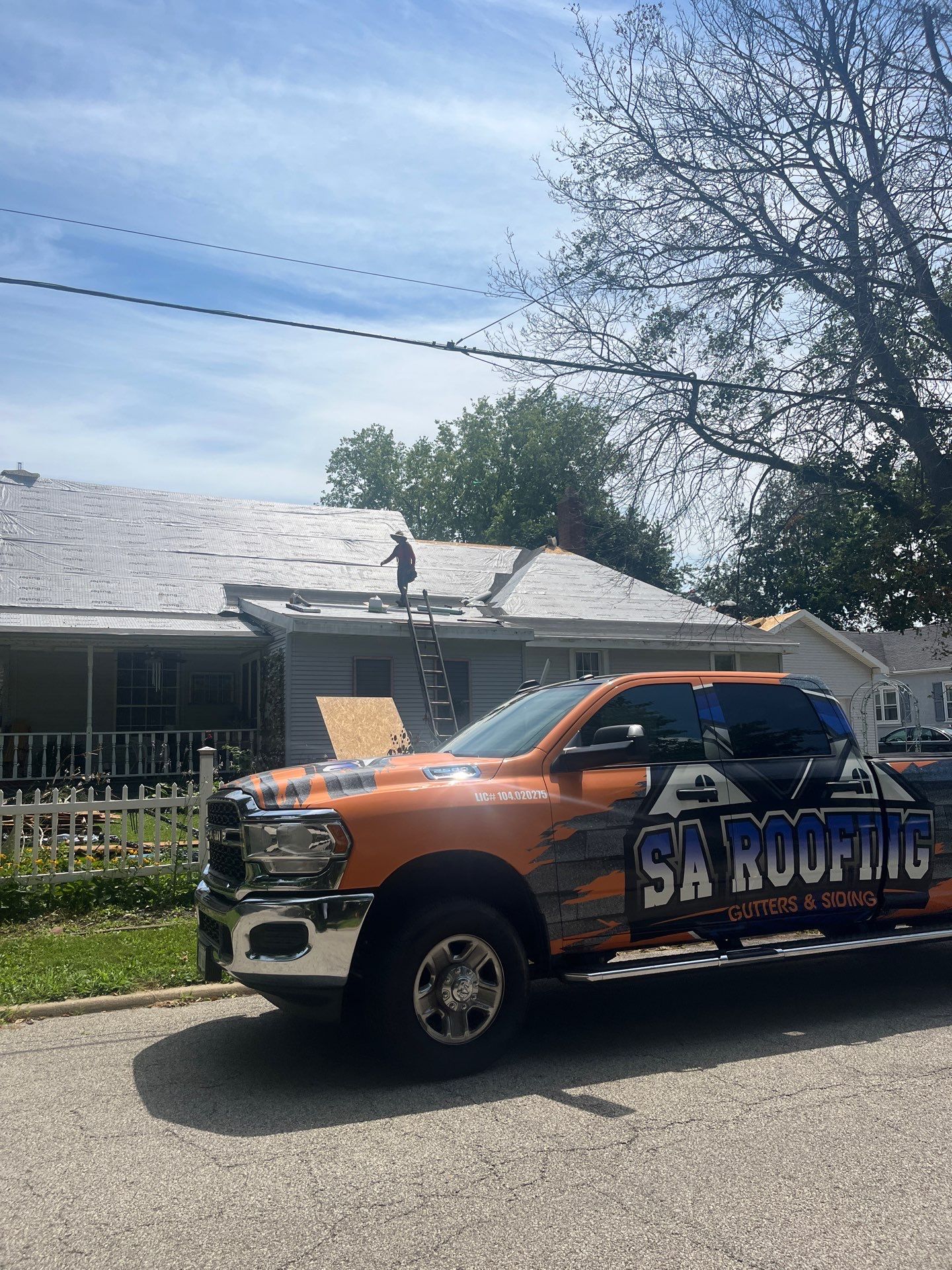 Project in Normal by SA Roofing