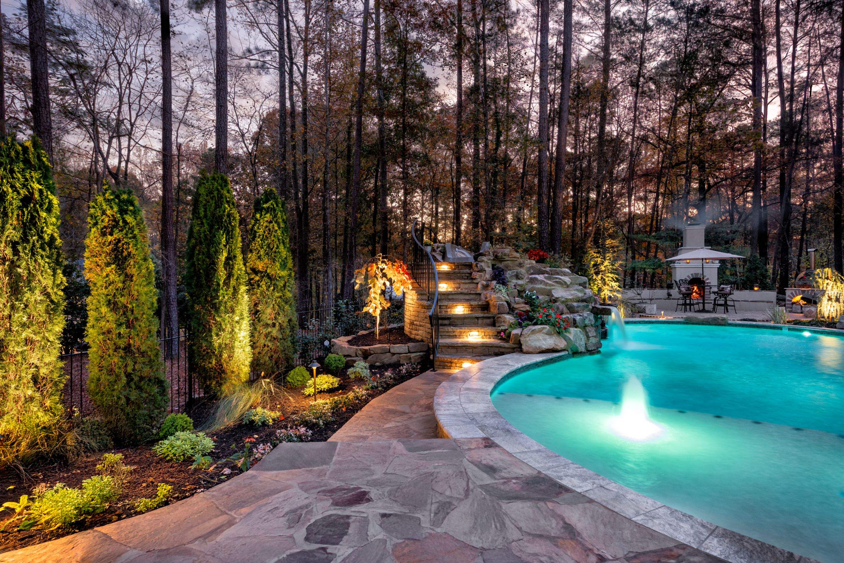 Project in Powder Springs by Aquarama Pools and Spas