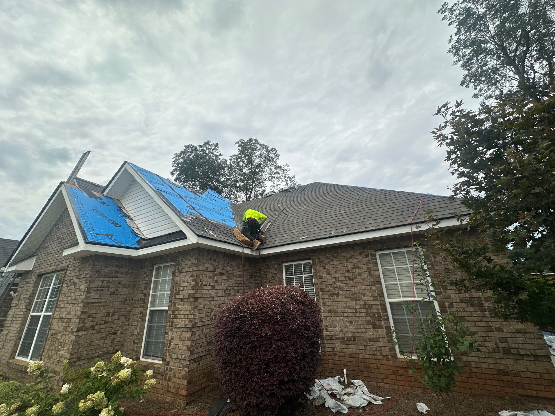Project in Warner Robins by Aultman Roofing