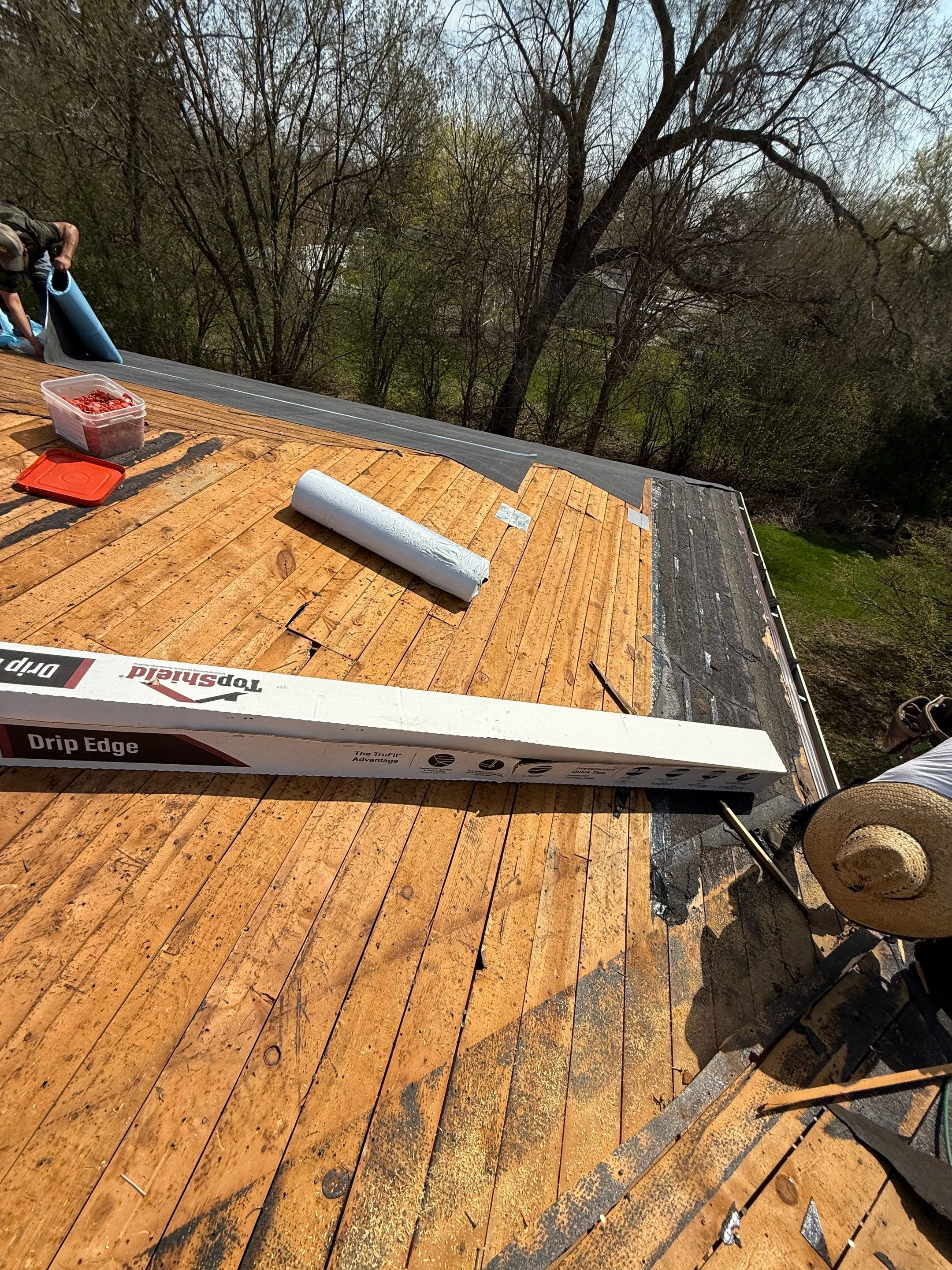 Project in Troy by Eave Roofing