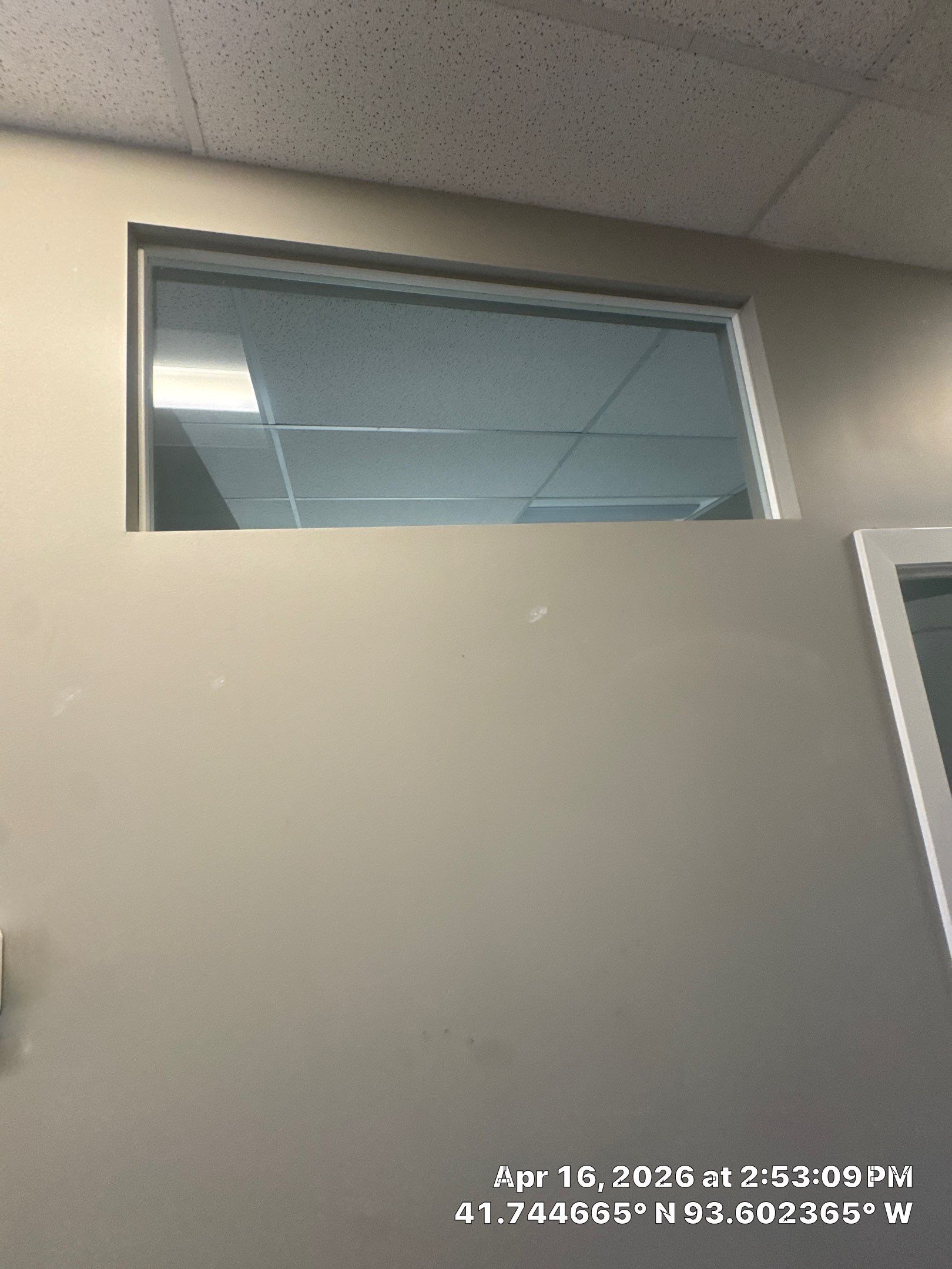 Commercial Interior Touchup after drywall work completed by Midwest Paint LLC
