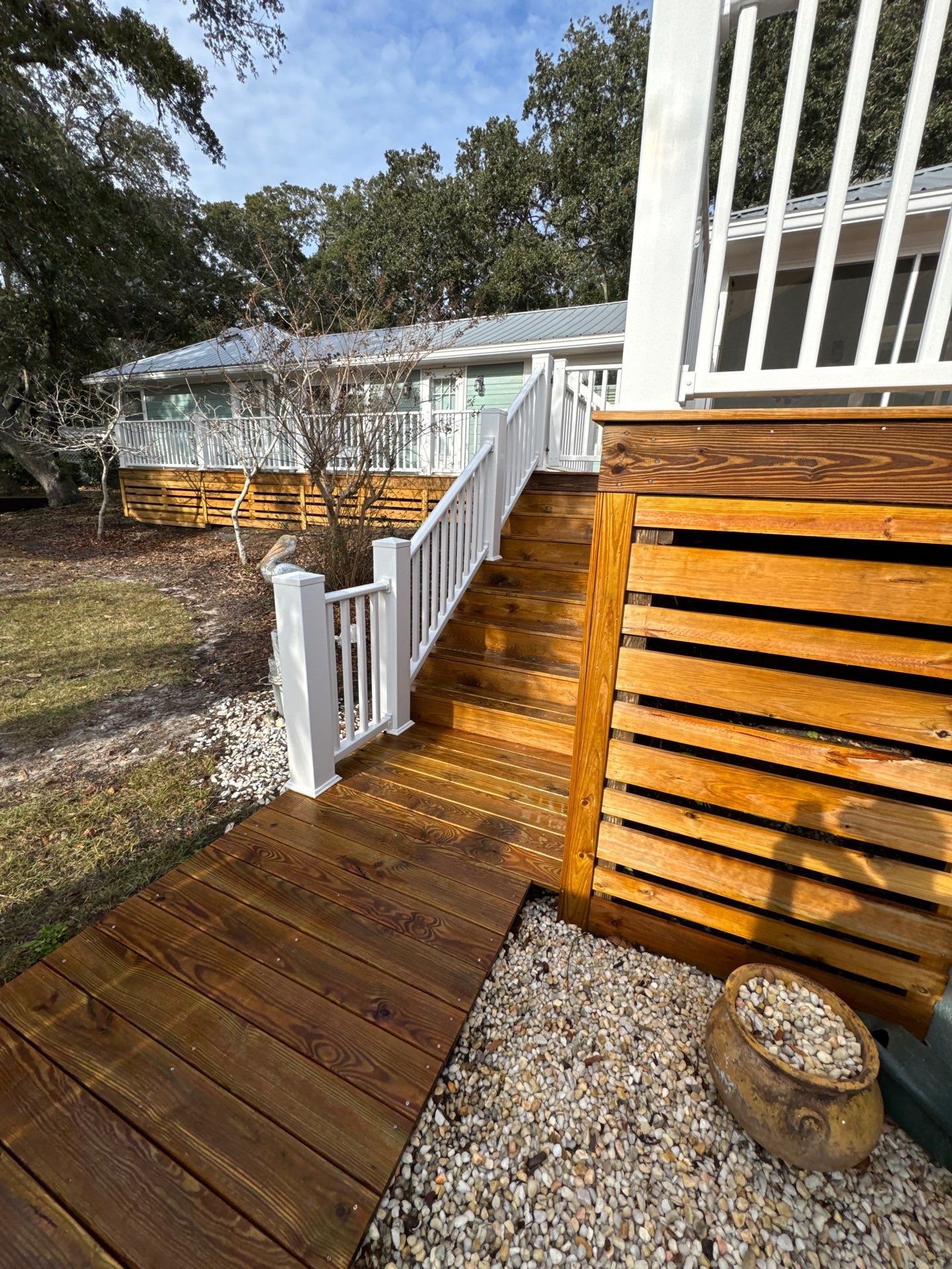 Weathered Deck using Wood Sealant by DuraSeal