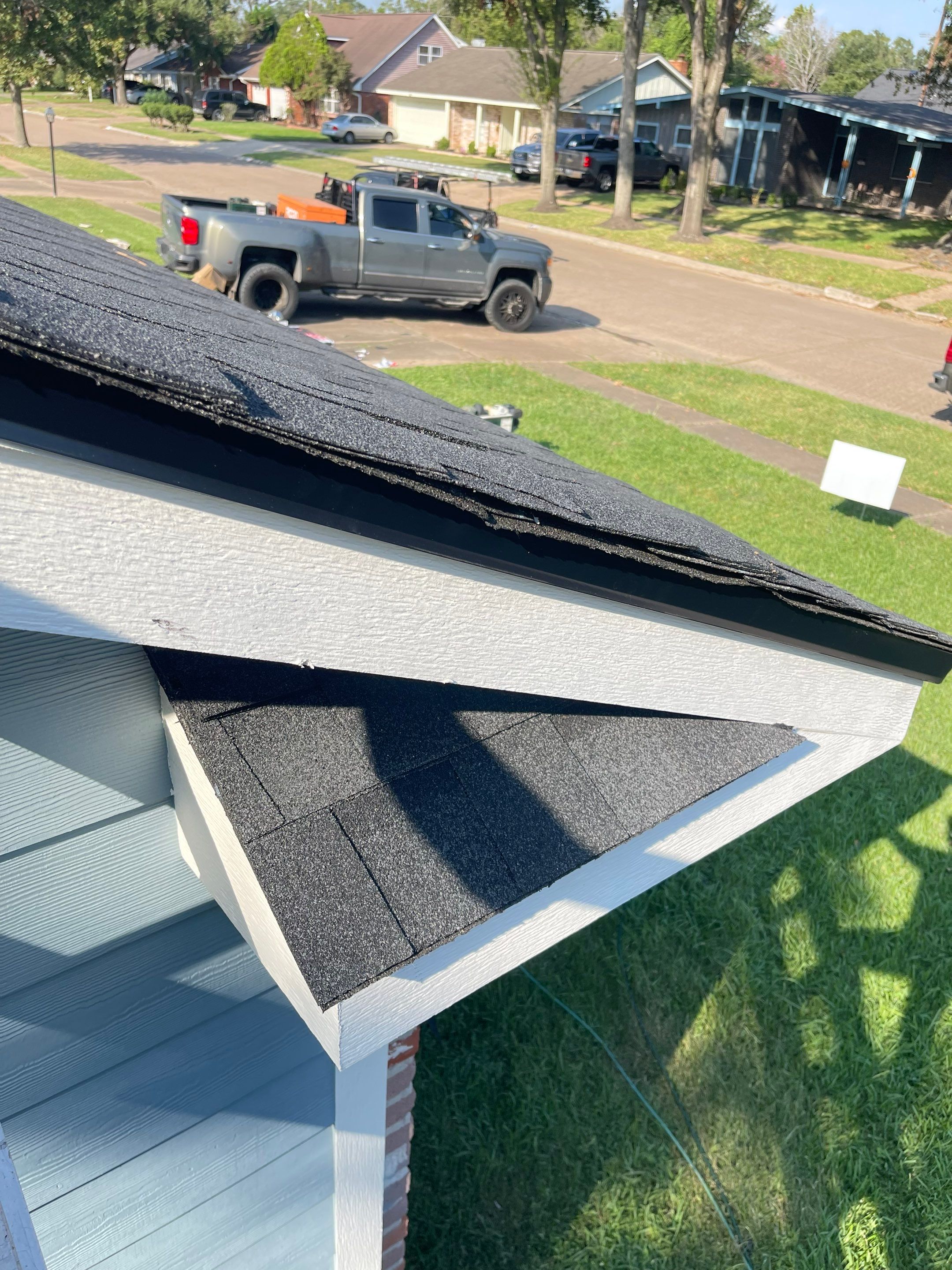 Residential Roofing Installation using Tamko Heritage® Series Rustic Black by CAP Roofing and Construction LLC
