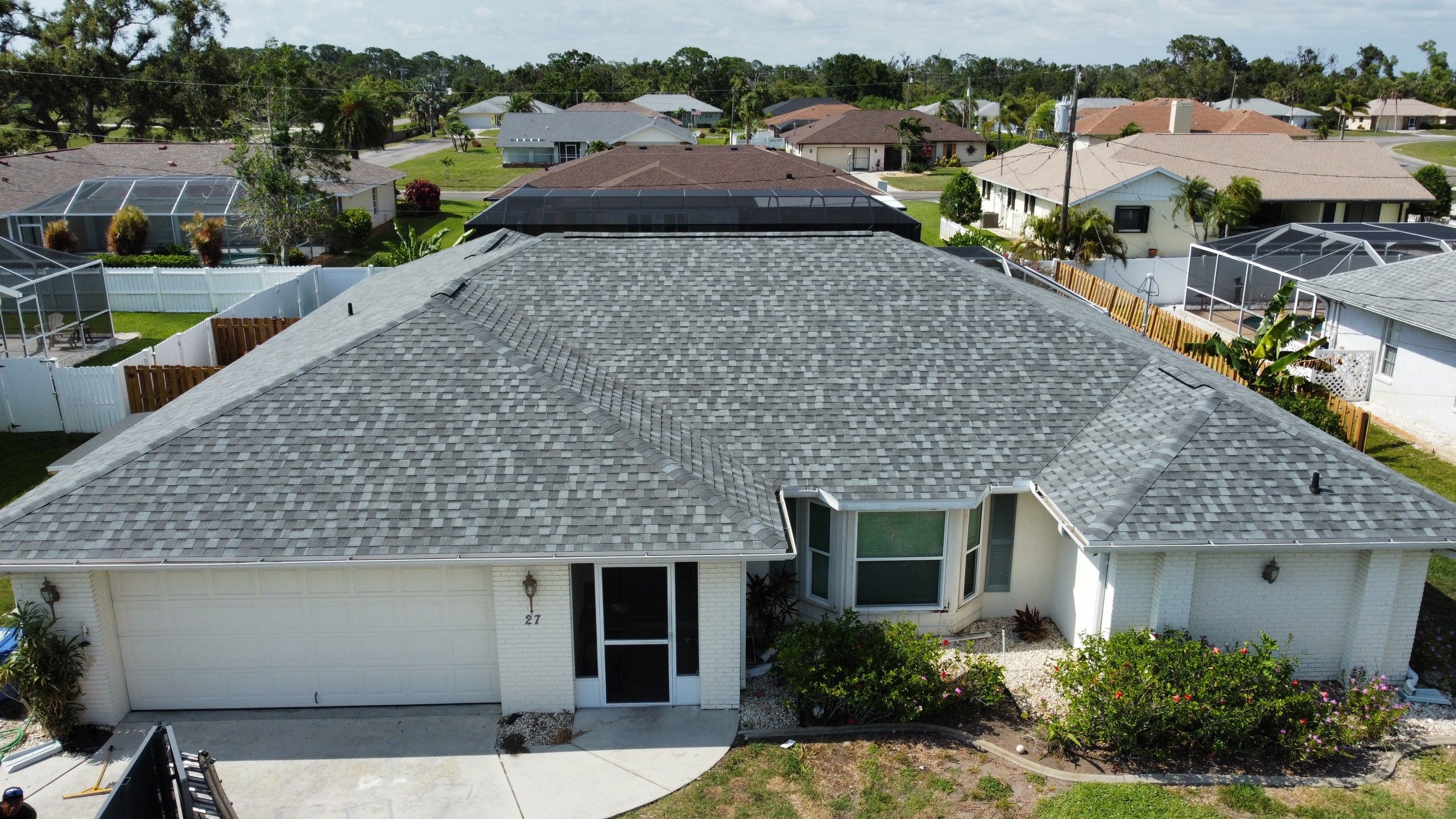 Roof Replacement in Englewood, FL by Steadfast Roofing 