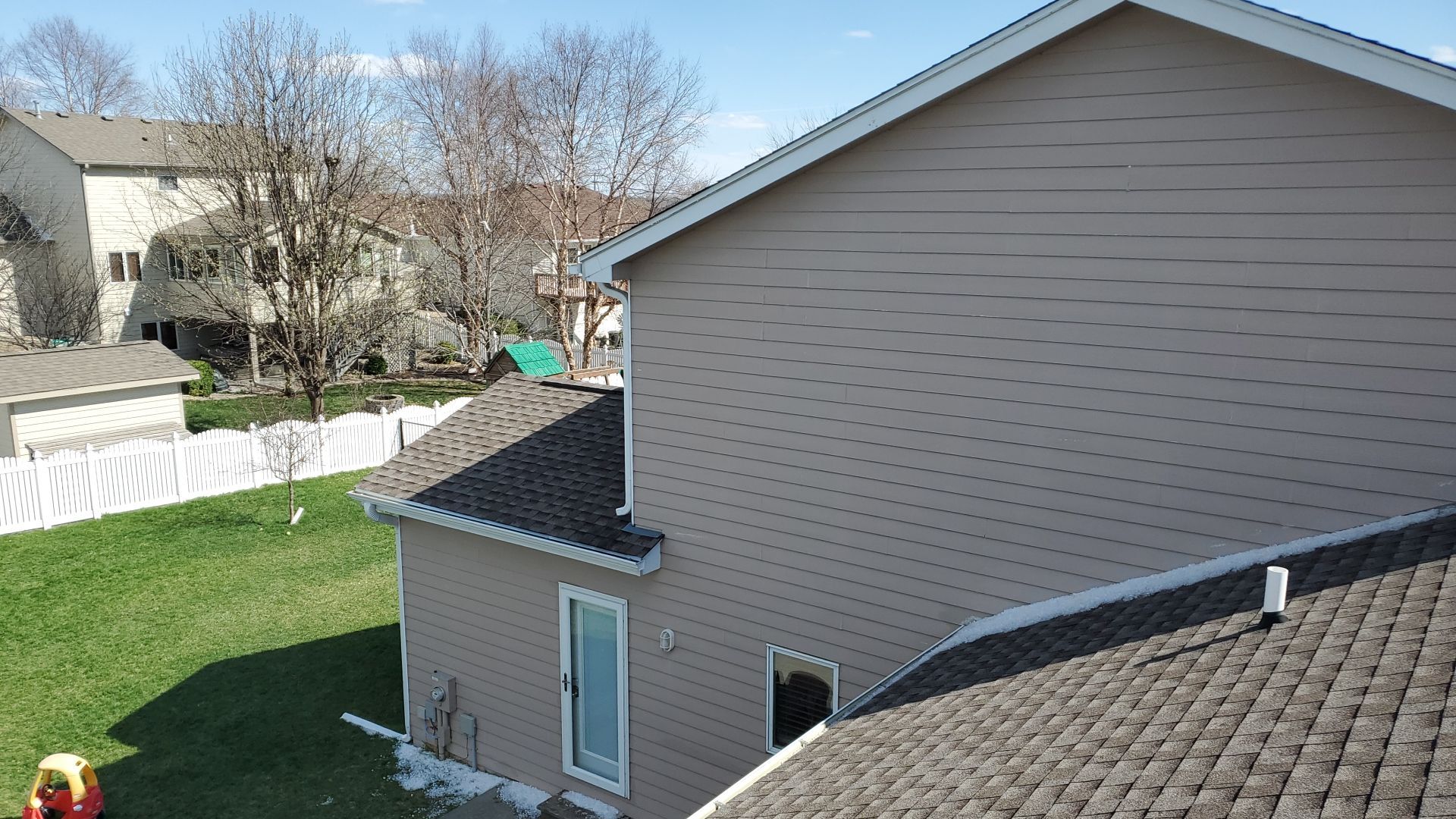Hail Damaged Re-Roof by White Castle Roofing