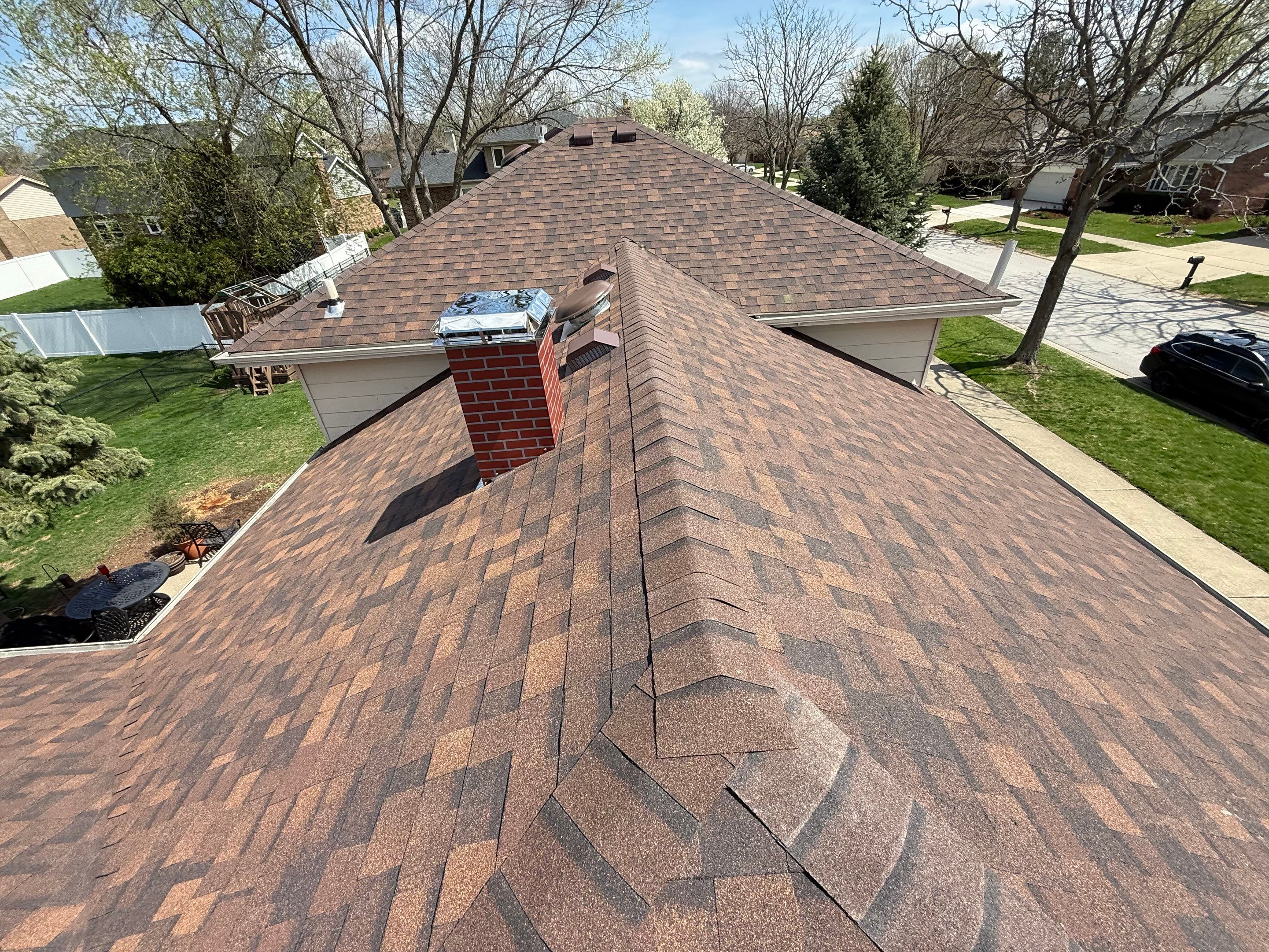 Roof replacement by Optimal Home Improvement 