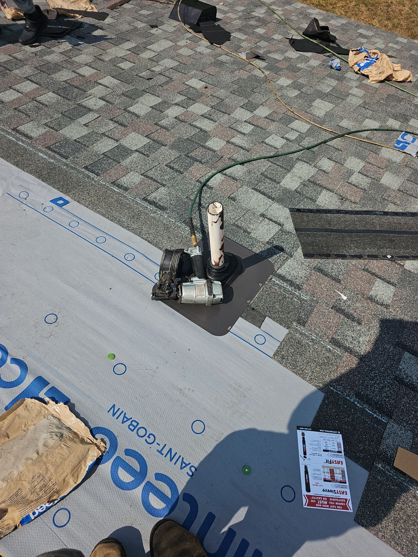 Roof Replacement - Colonial Slate by Winchester Roofing