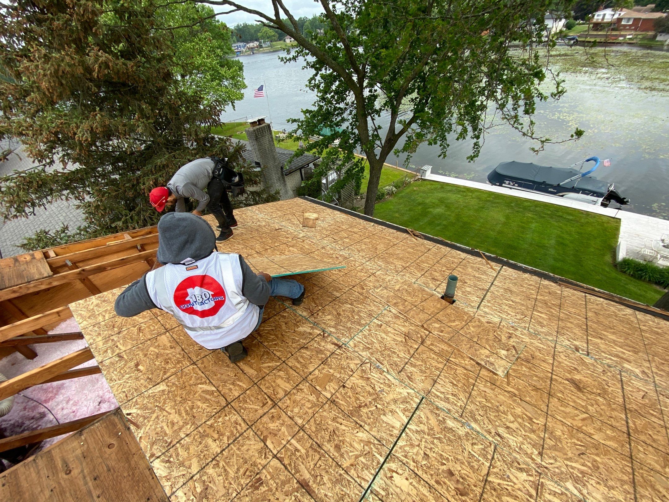 Roof Replacement using CertainTeed Landmark by 180 Contractors