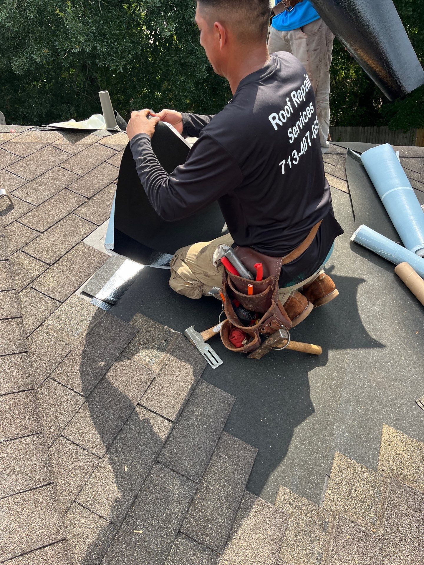 Residential Roofing Repair using Owen's Corning Duration (Lifetime) Shingles by Roof Repair Company