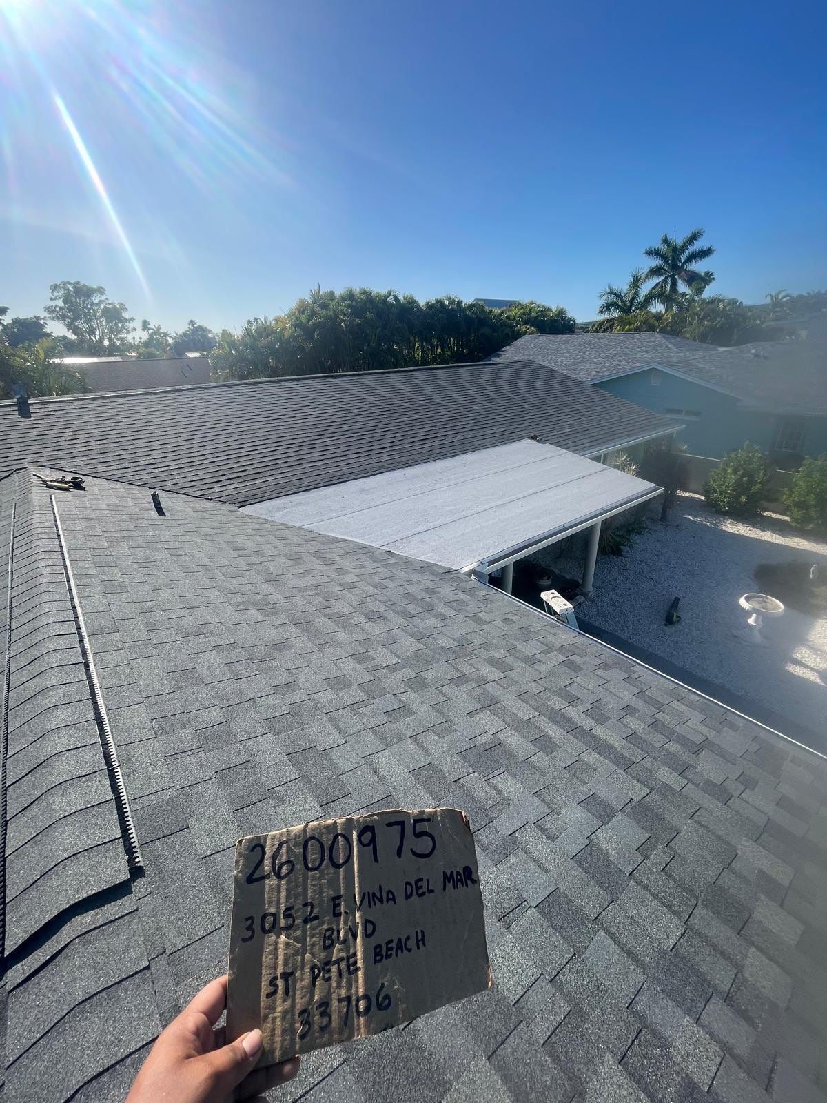 Project in St. Pete Beach 33706 by Mitchell Roofing Company LLC 
